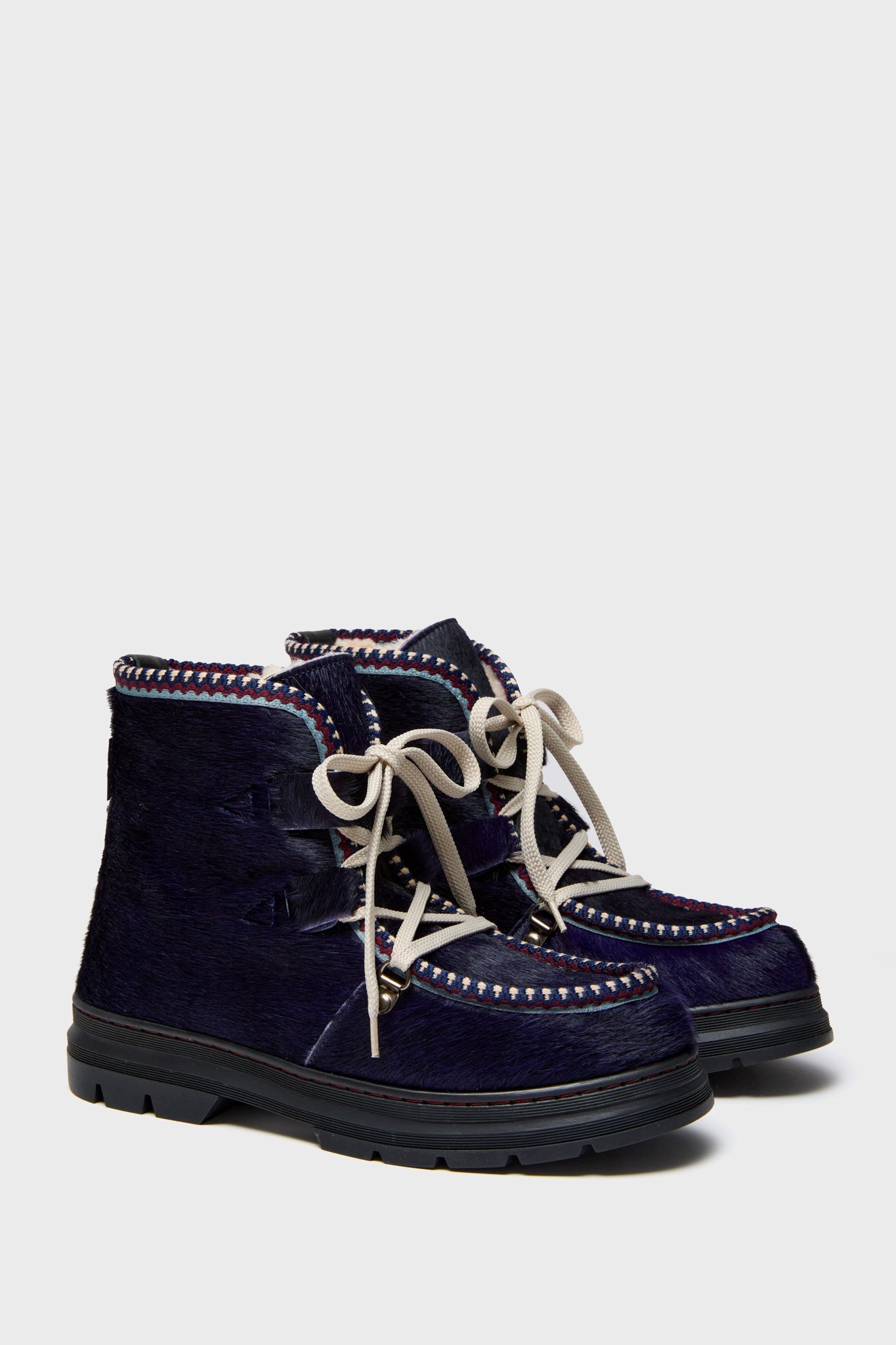  Ink Shearling Lined Incredible Pony Boots