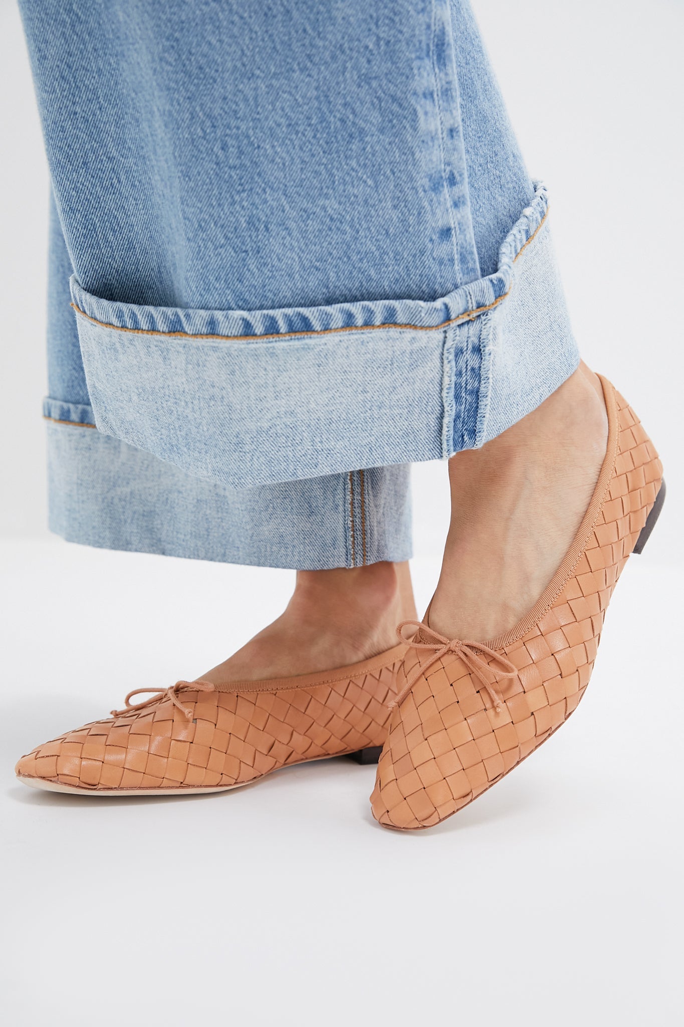 Loeffler Randall Honey Woven Landry Flats