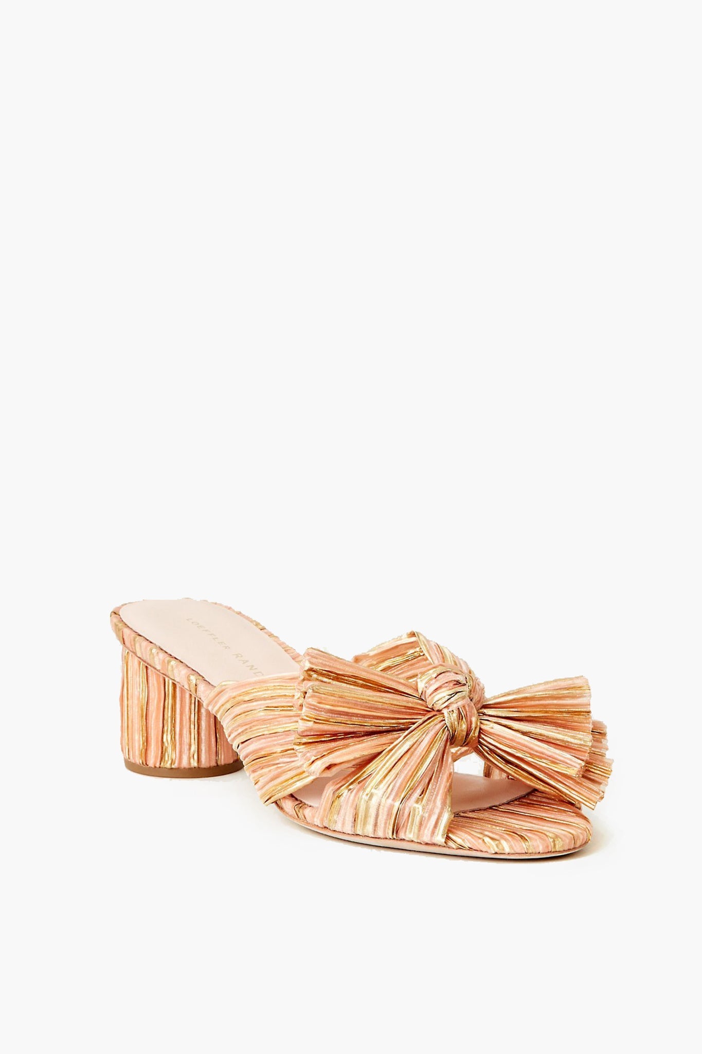 Loeffler Randall Bermuda Emilia Pleated Knot Mules
