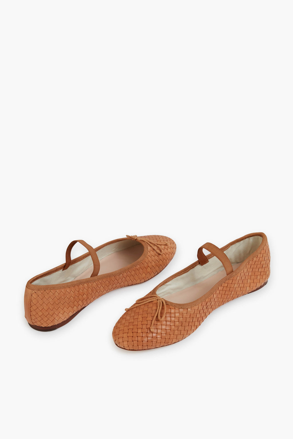 Loeffler Randall Honey Woven Leather Leonie Ballet Flat