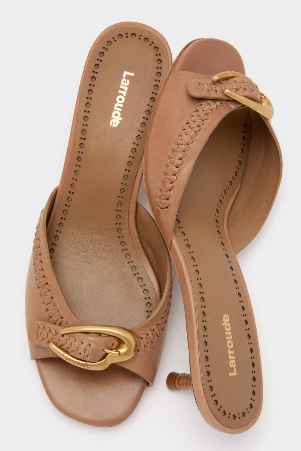  Hazelnut Leather Verona Mules