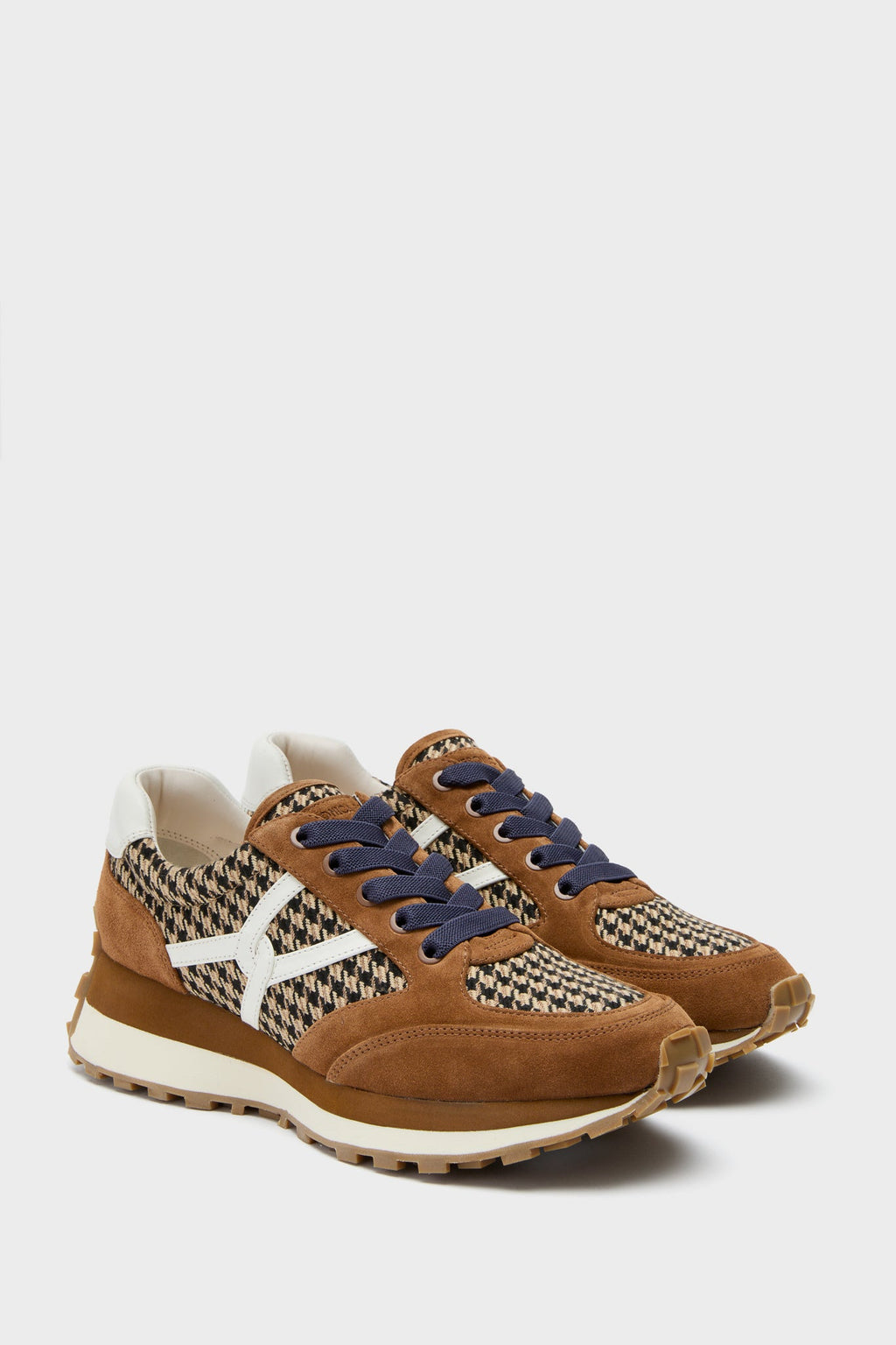 Veronica Beard Prince Of Wales Hazelwood Valentina Sneakers