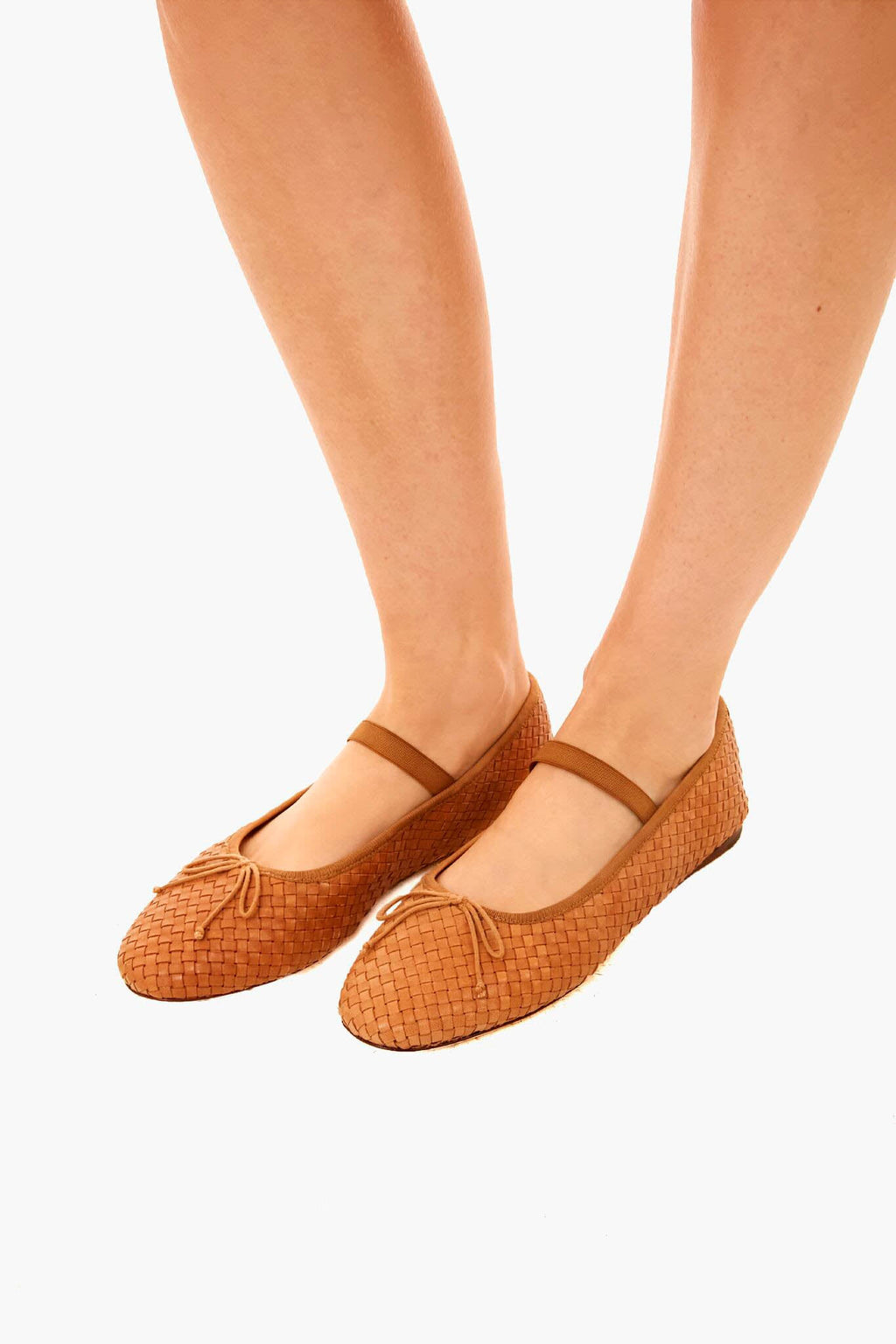 Loeffler Randall Honey Woven Leather Leonie Ballet Flat