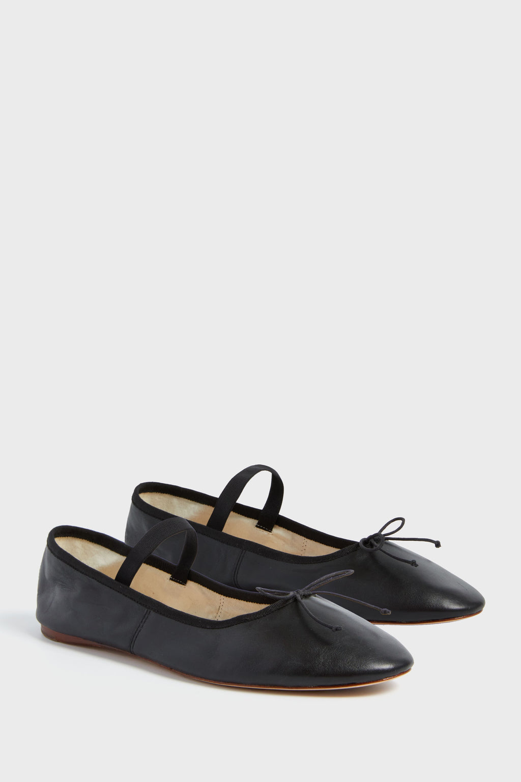 Loeffler Randall Black Leonie Soft Ballet Flats
