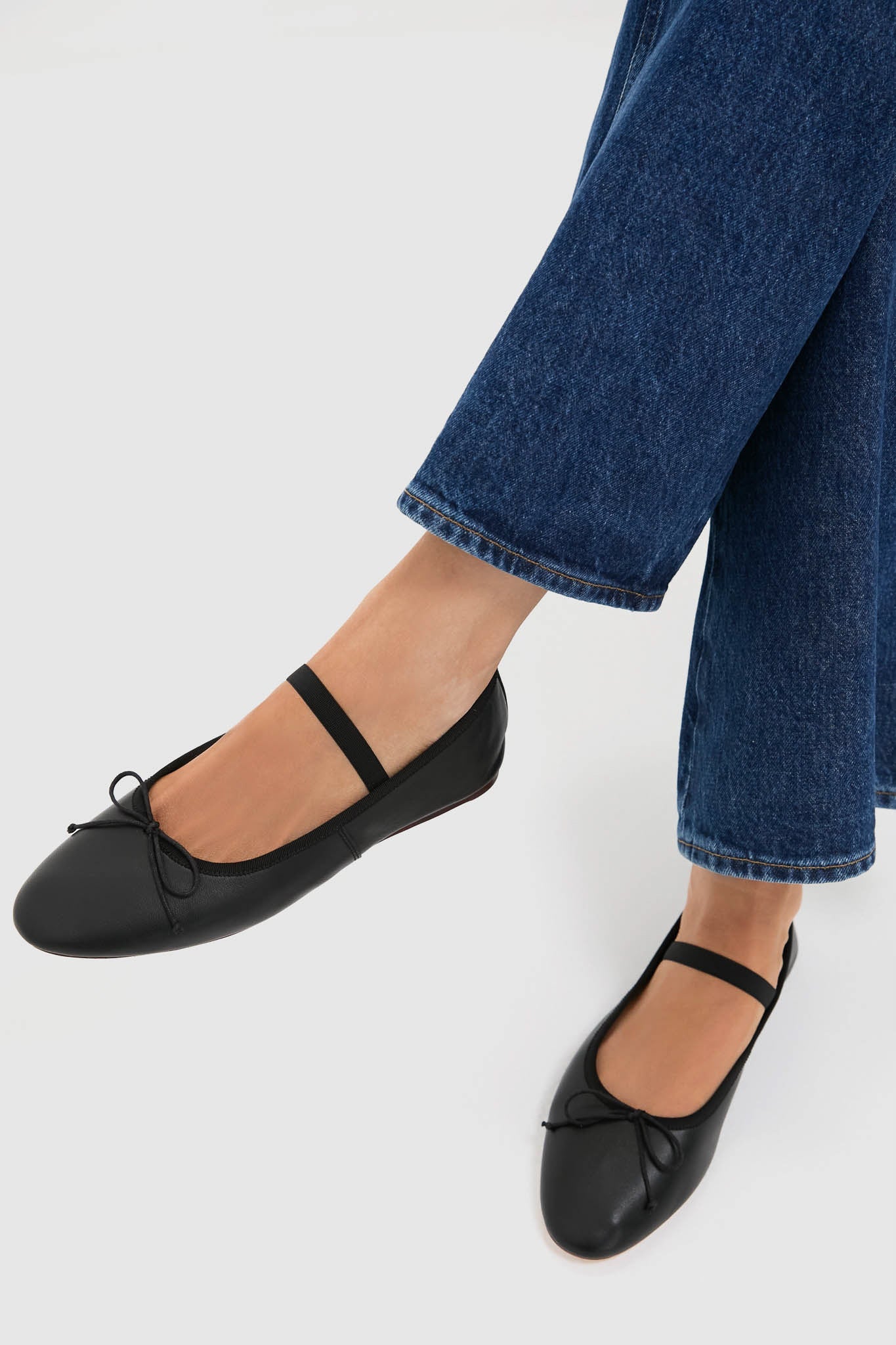 Loeffler Randall Black Leonie Soft Ballet Flats