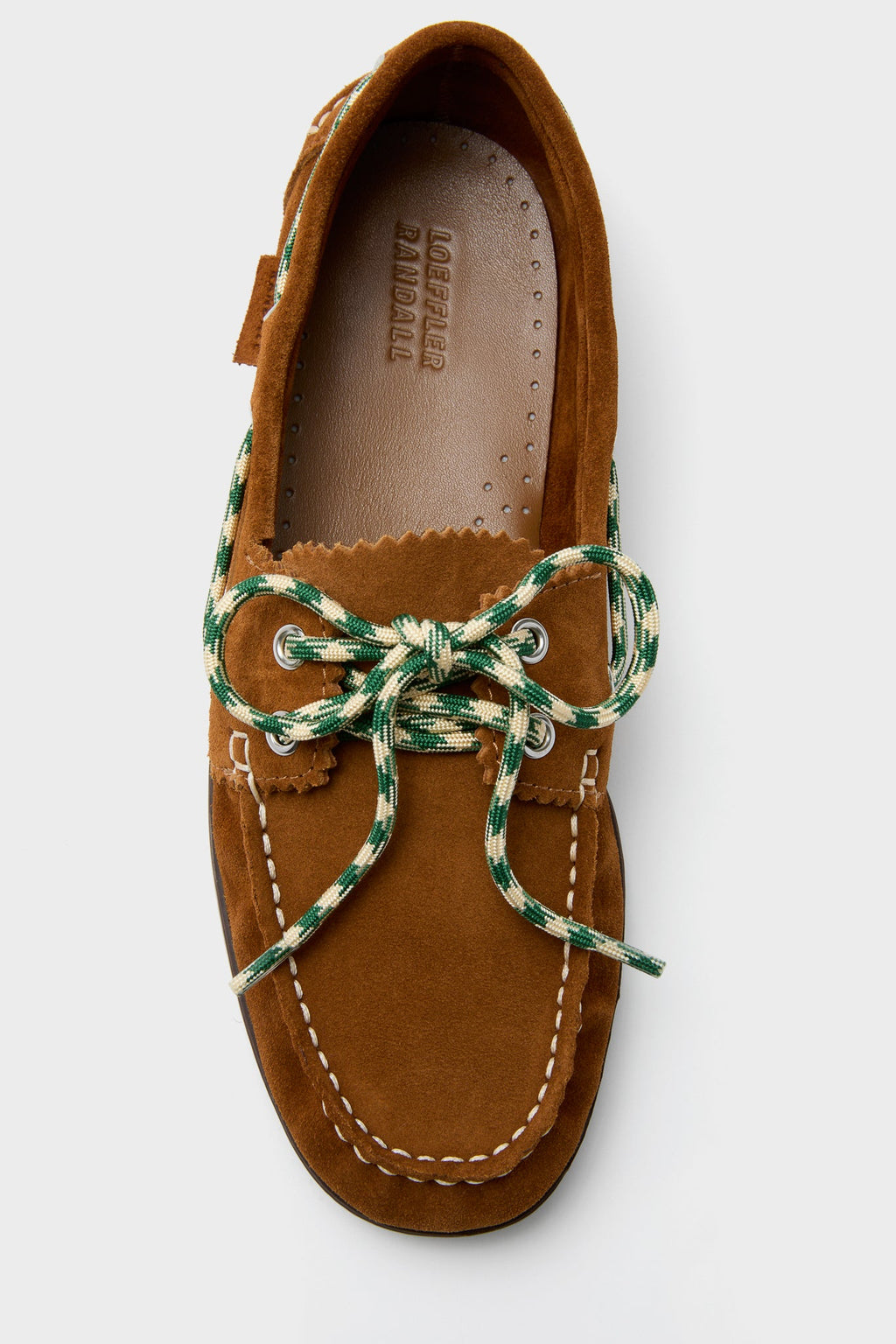 Loeffler Randall Cacao Suede Franco Loafers