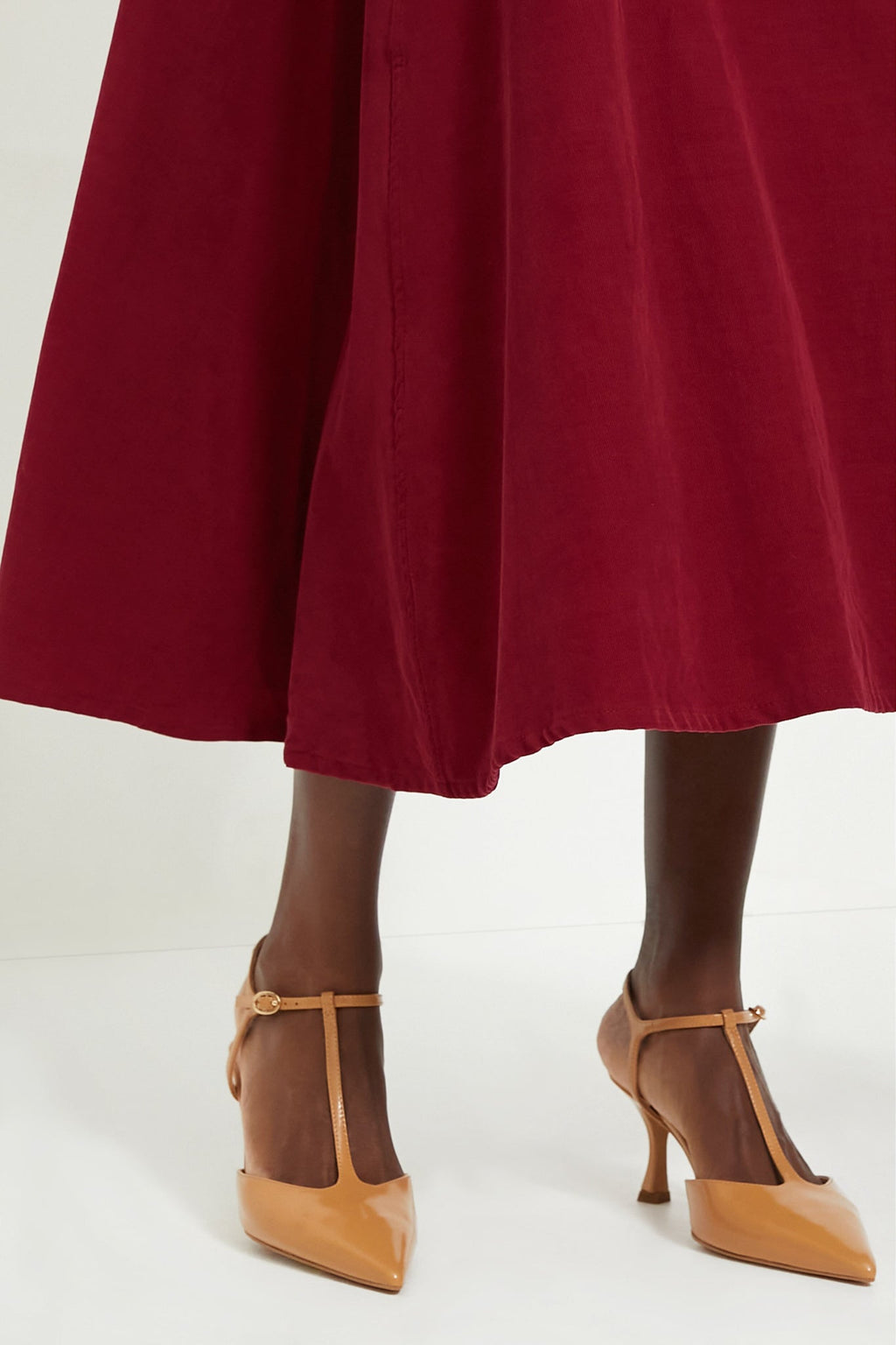  Tan Leather Margot Heels