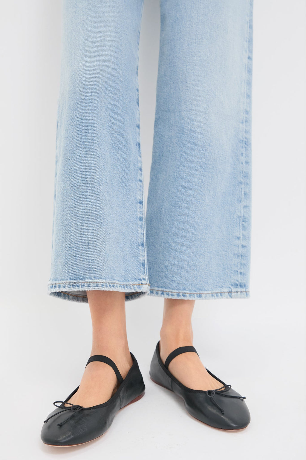 Loeffler Randall Black Leonie Soft Ballet Flats