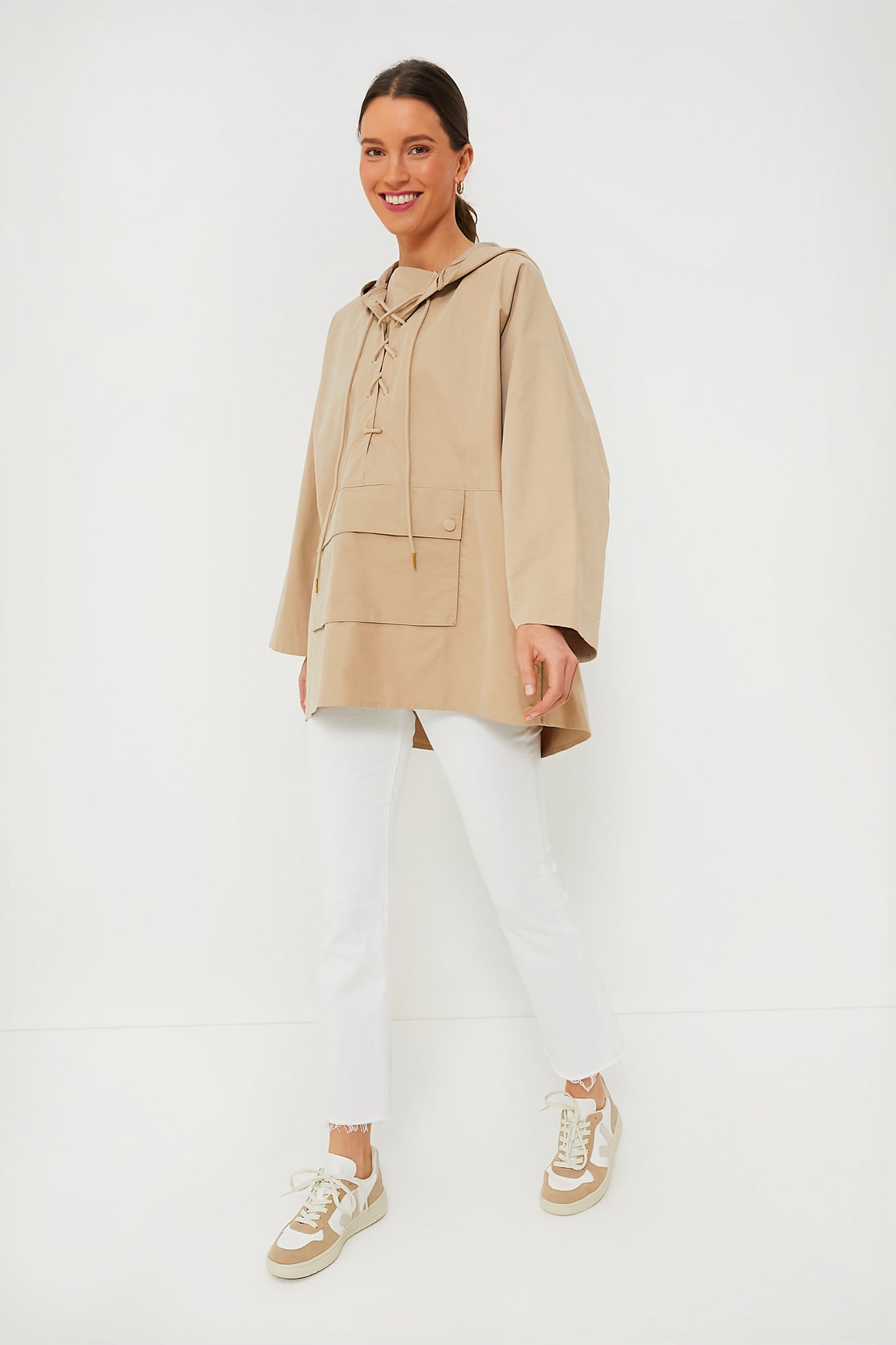 Veja Extra White Natural Sahara V-10 Sneakers