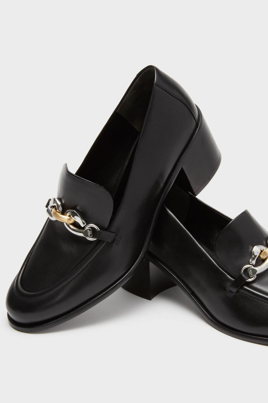 Tory Burch Perfect Black Jessa Heeled Loafer