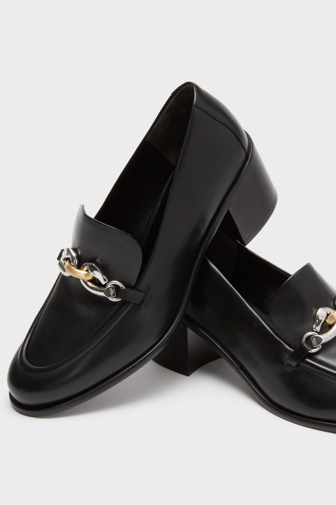Tory Burch Perfect Black Jessa Heeled Loafer