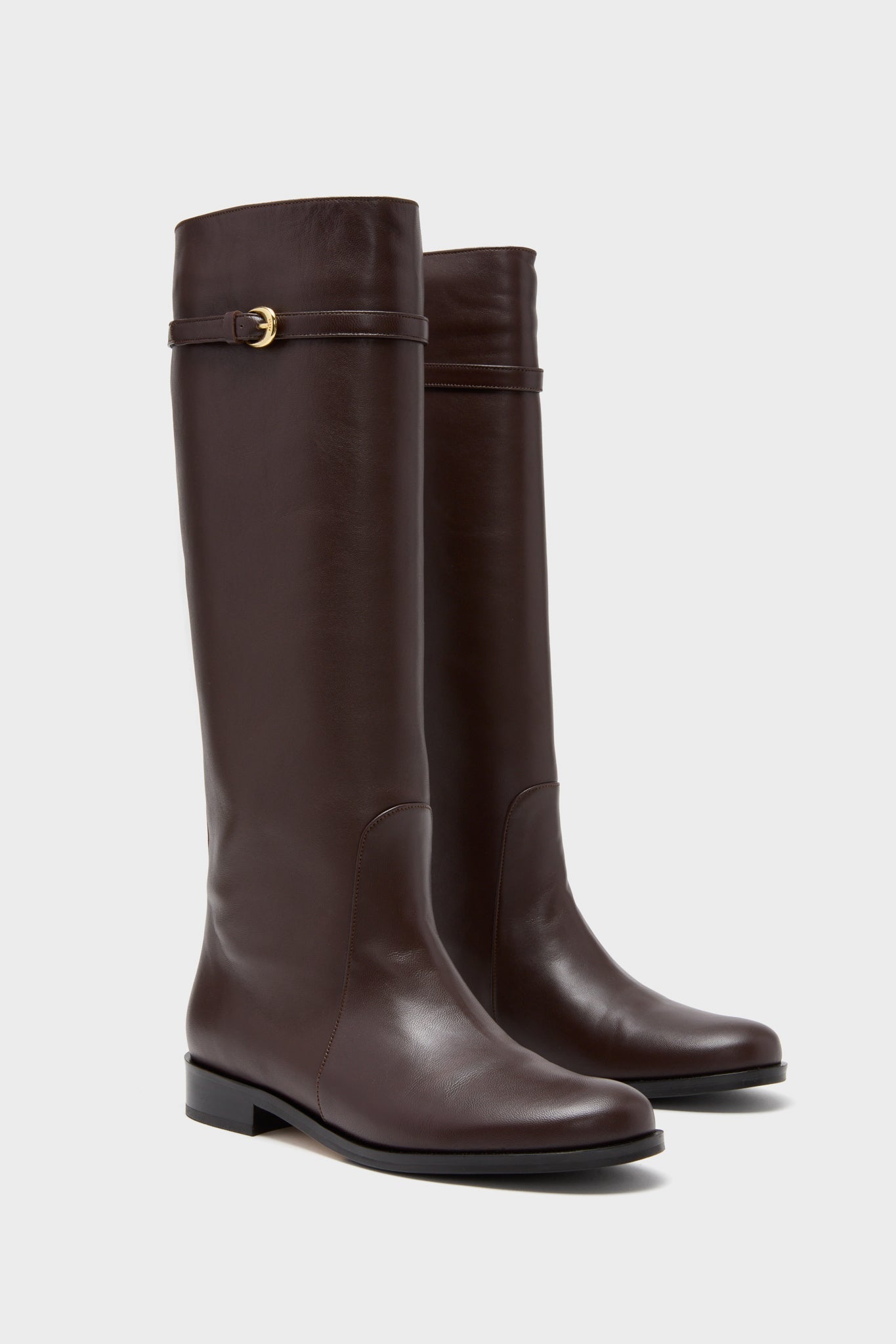 Staud Espresso Harlow Riding Boot