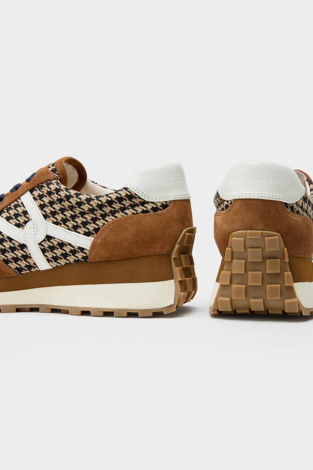 Veronica Beard Prince Of Wales Hazelwood Valentina Sneakers