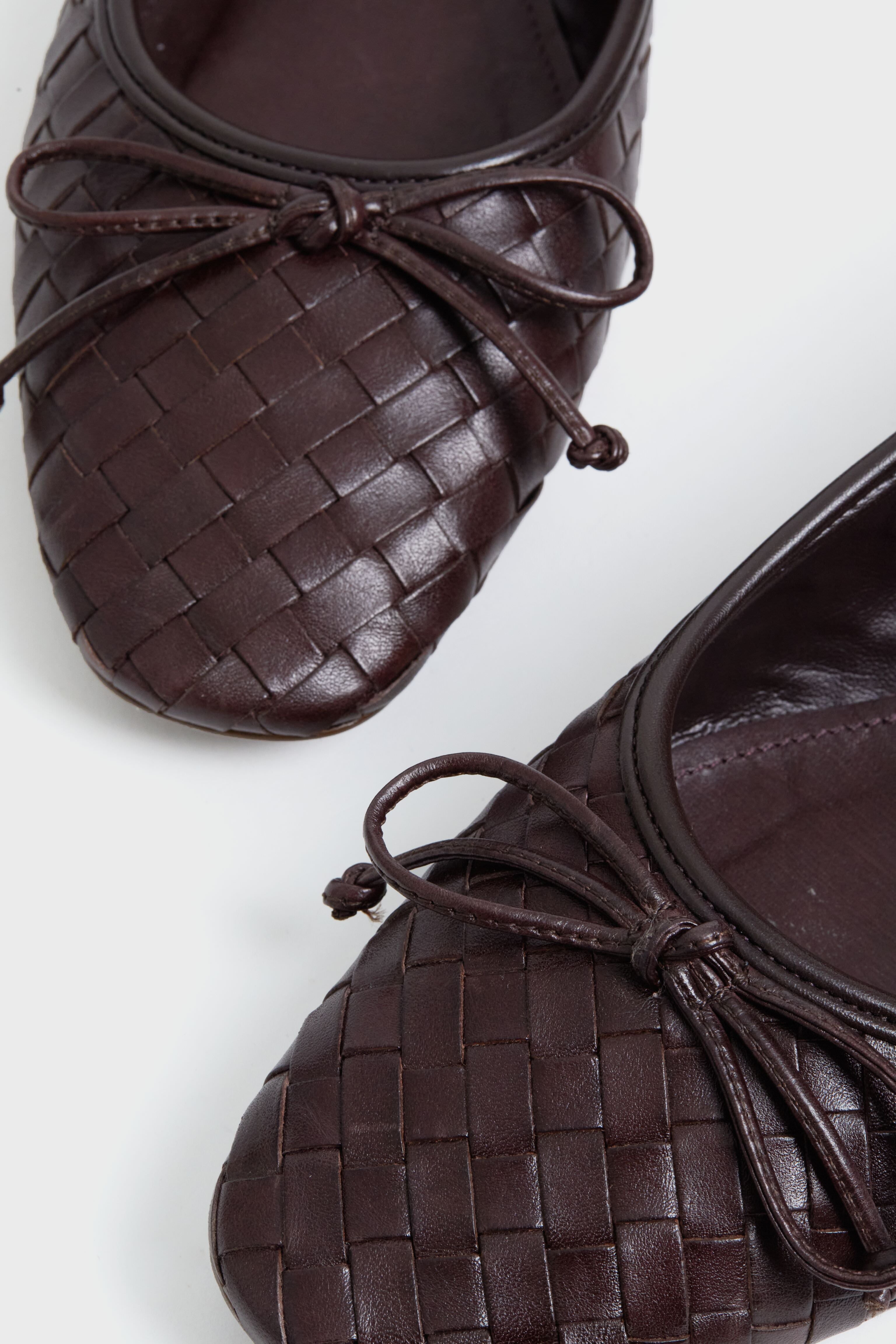 Schutz Dark Chocolate Arissa Flats