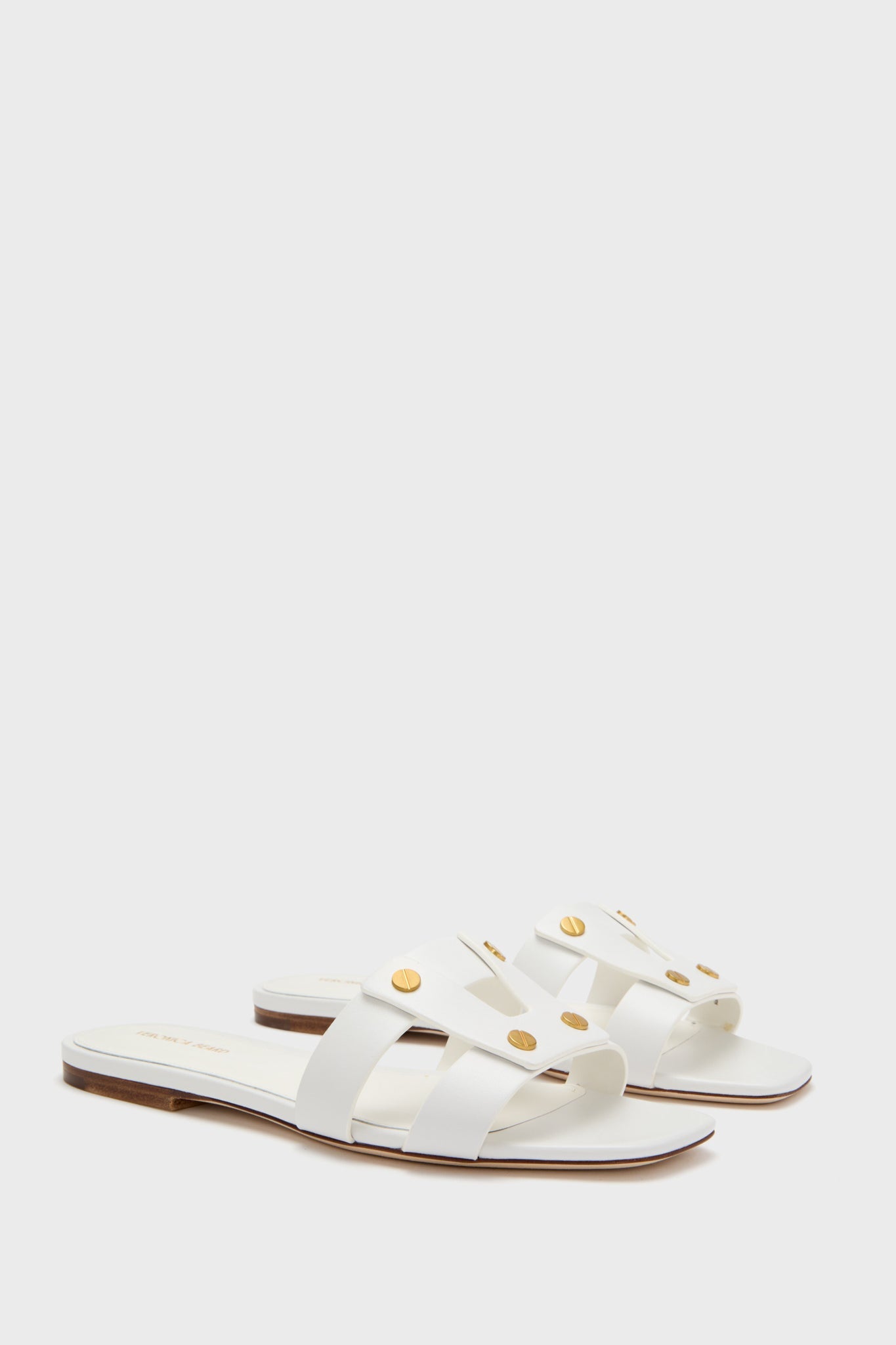 Veronica Beard Coconut Via Slides