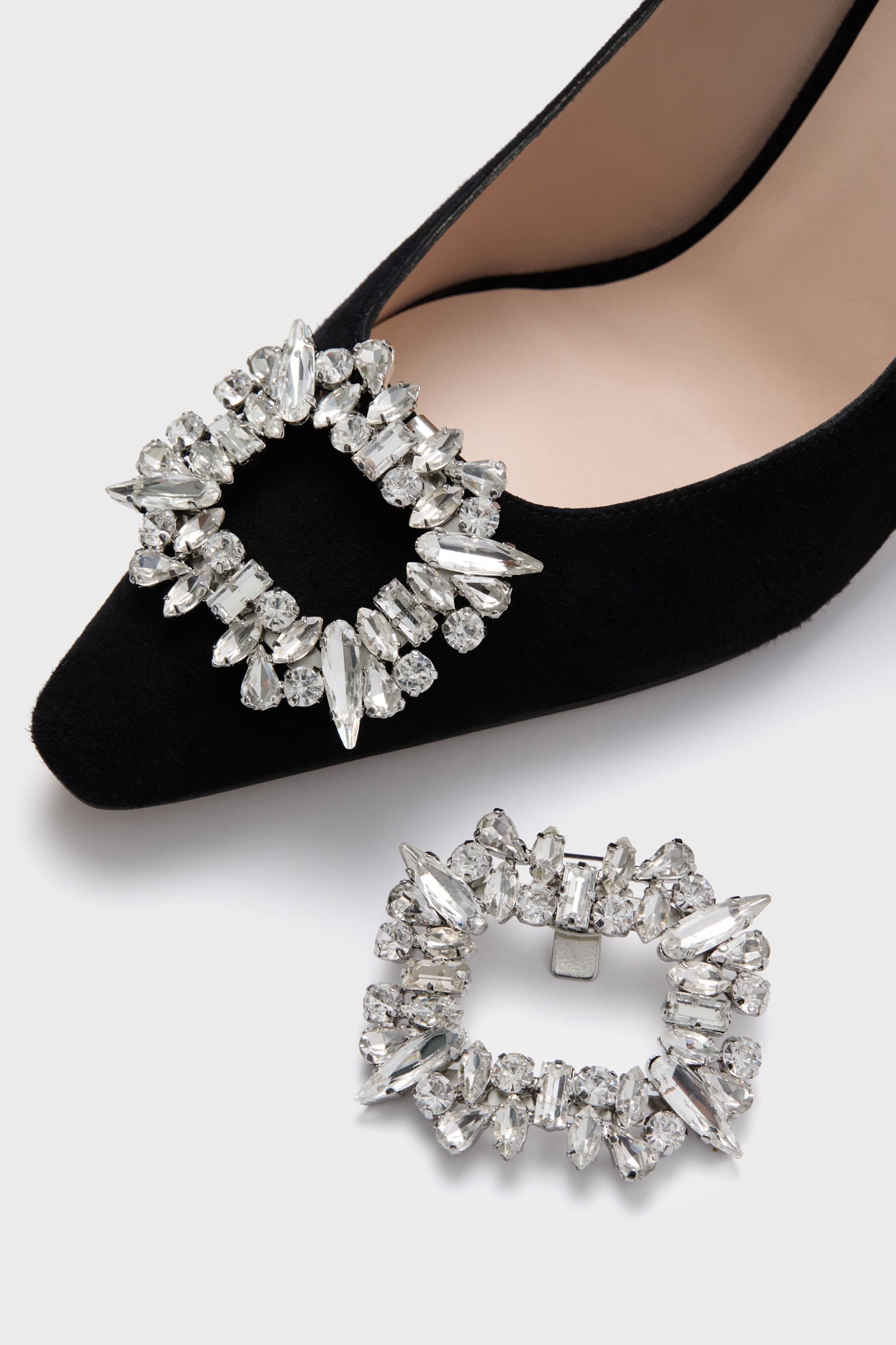  Crystal Shoe Clips Set
