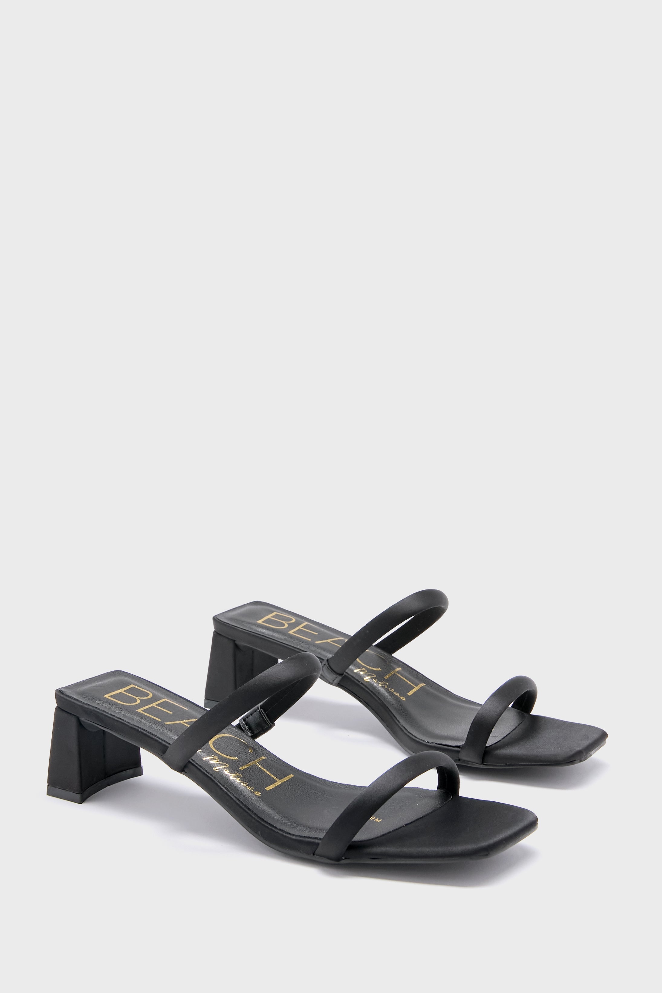 Matisse Black Jerry Heels