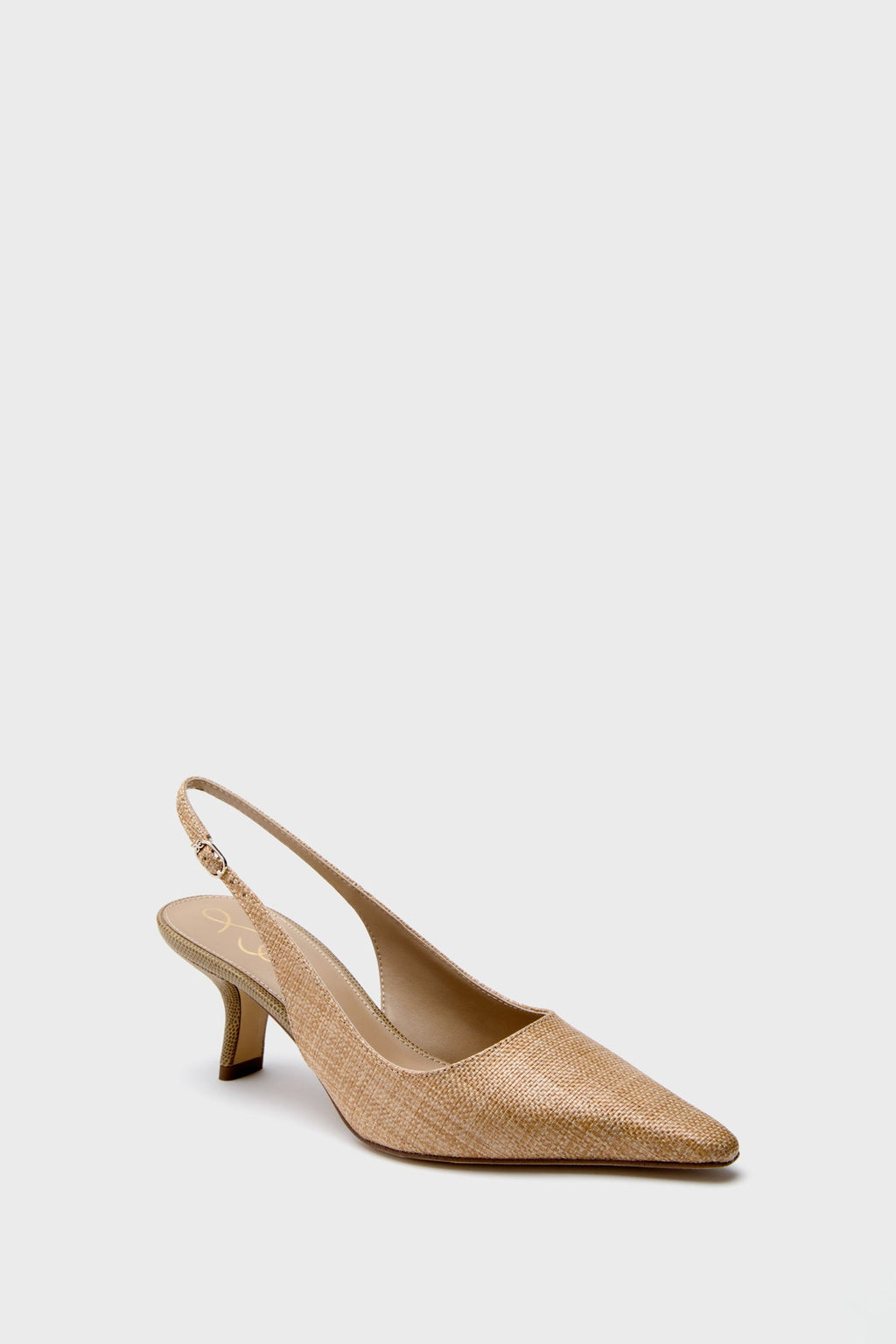 Sam Edelman Buff Tan Bianka Sling Back Heels