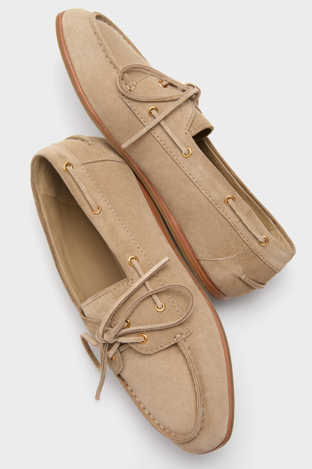  Desert Dannier Suede Boat Shoes