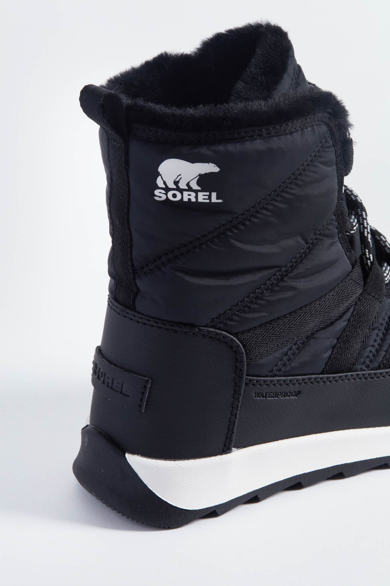 Sorel Black Whitney II WP Short Lace