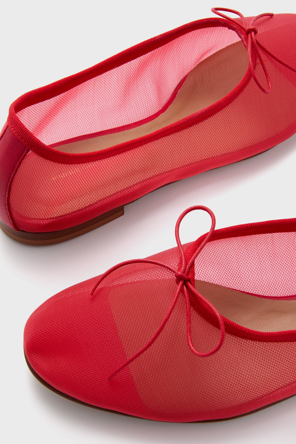 Mansur Gavriel Bright Red Dream Ballerina
