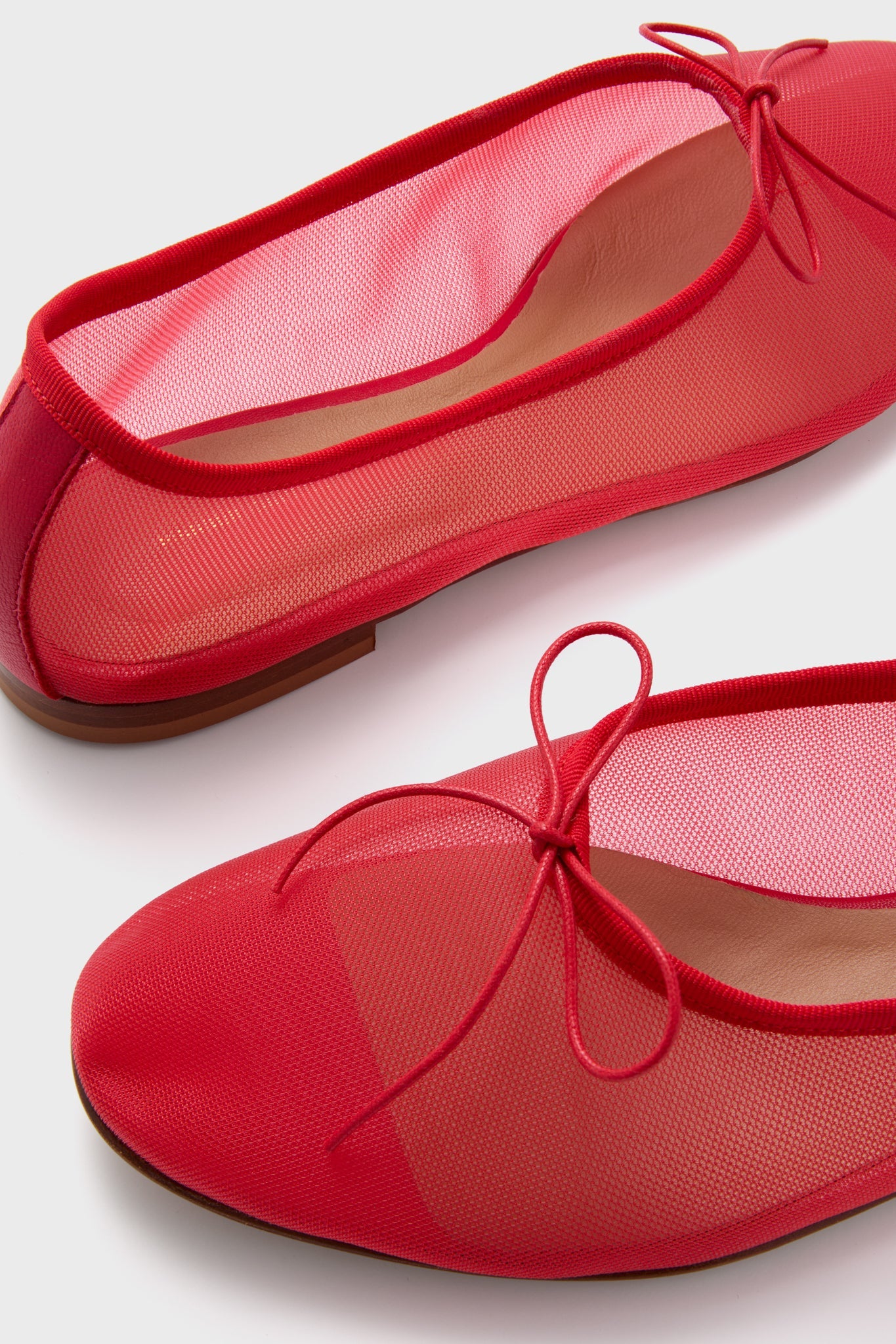 Mansur Gavriel Bright Red Dream Ballerina