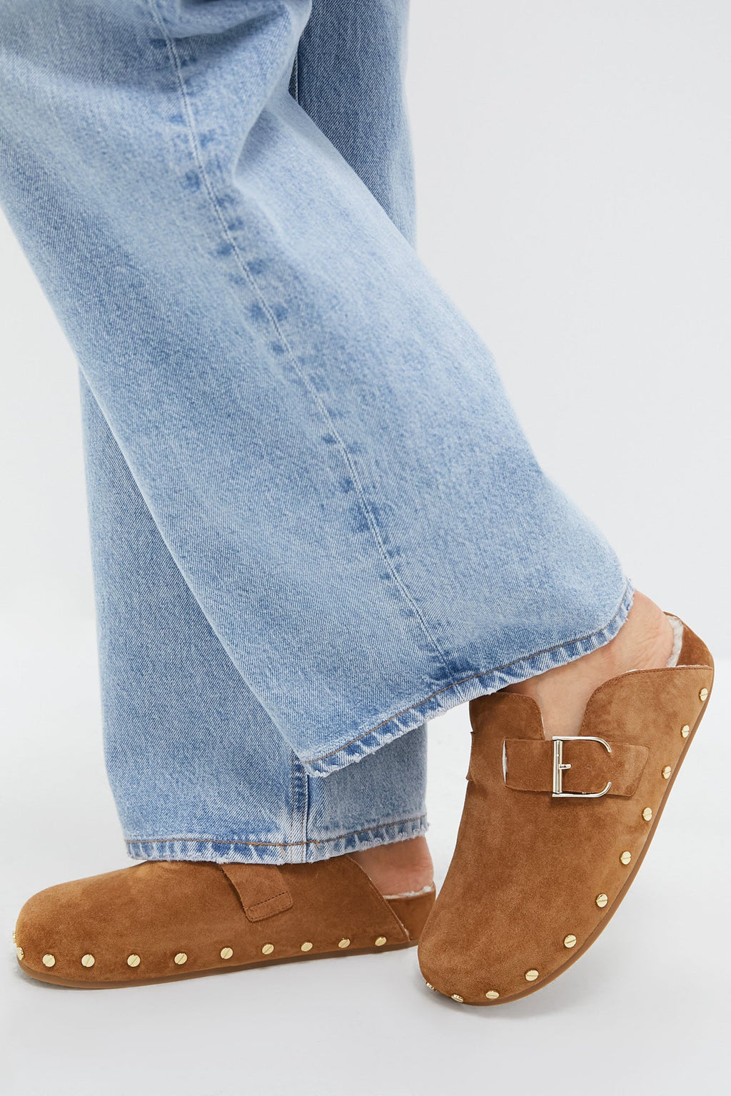Veronica Beard Caramel Fern Slippers