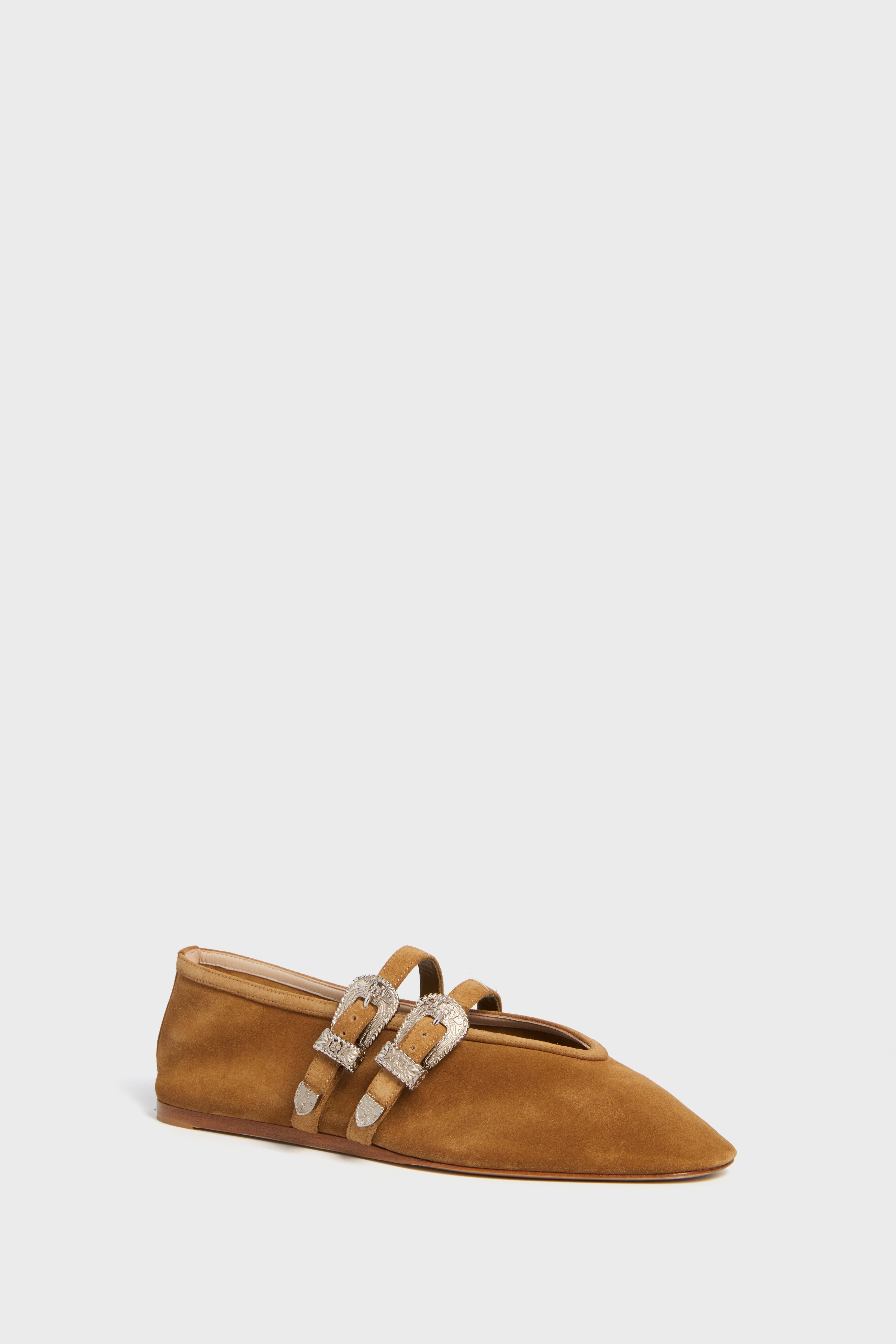  Taupe Claudia Ballet Slippers