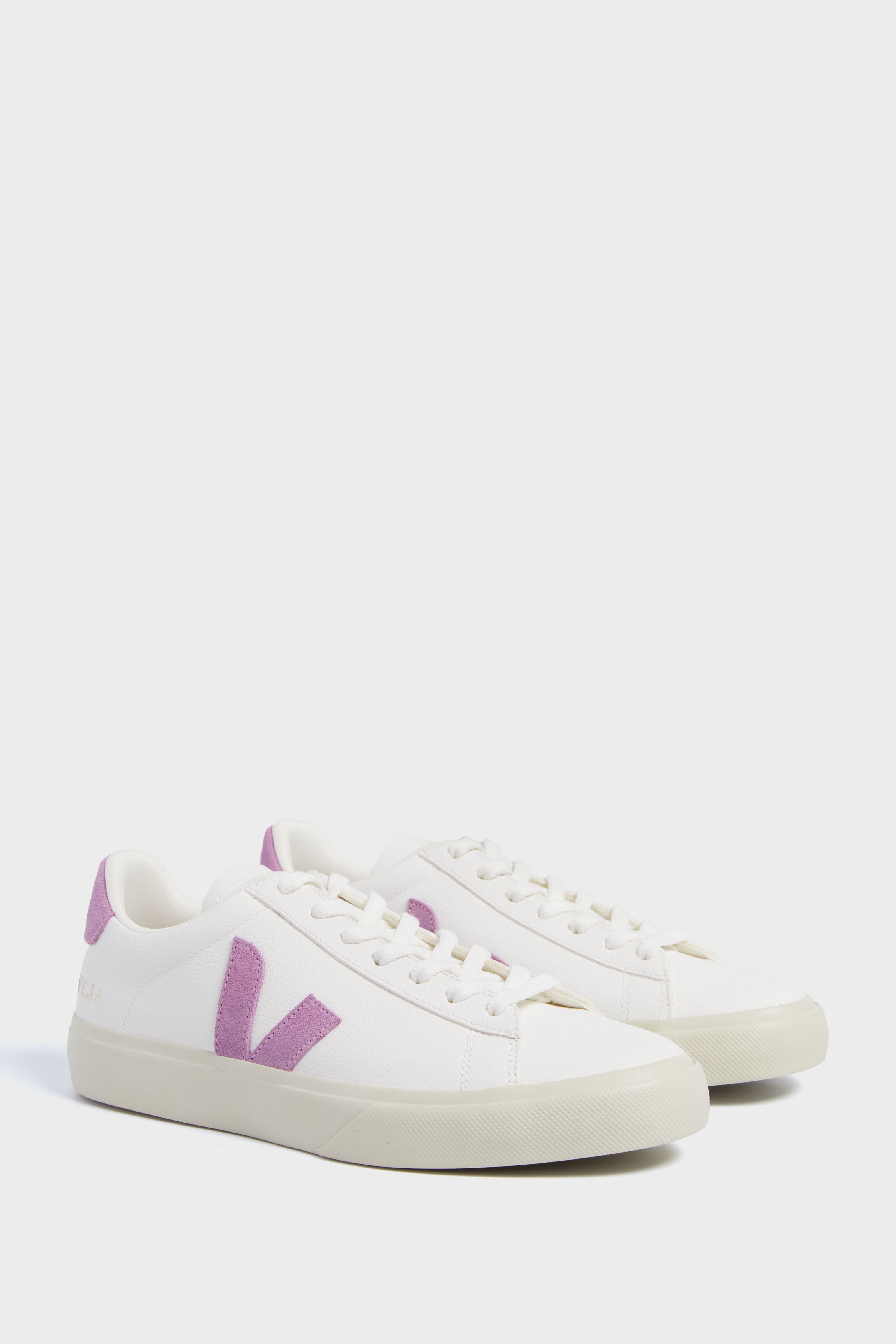 Veja Extra-White Mulberry Campo Sneakers