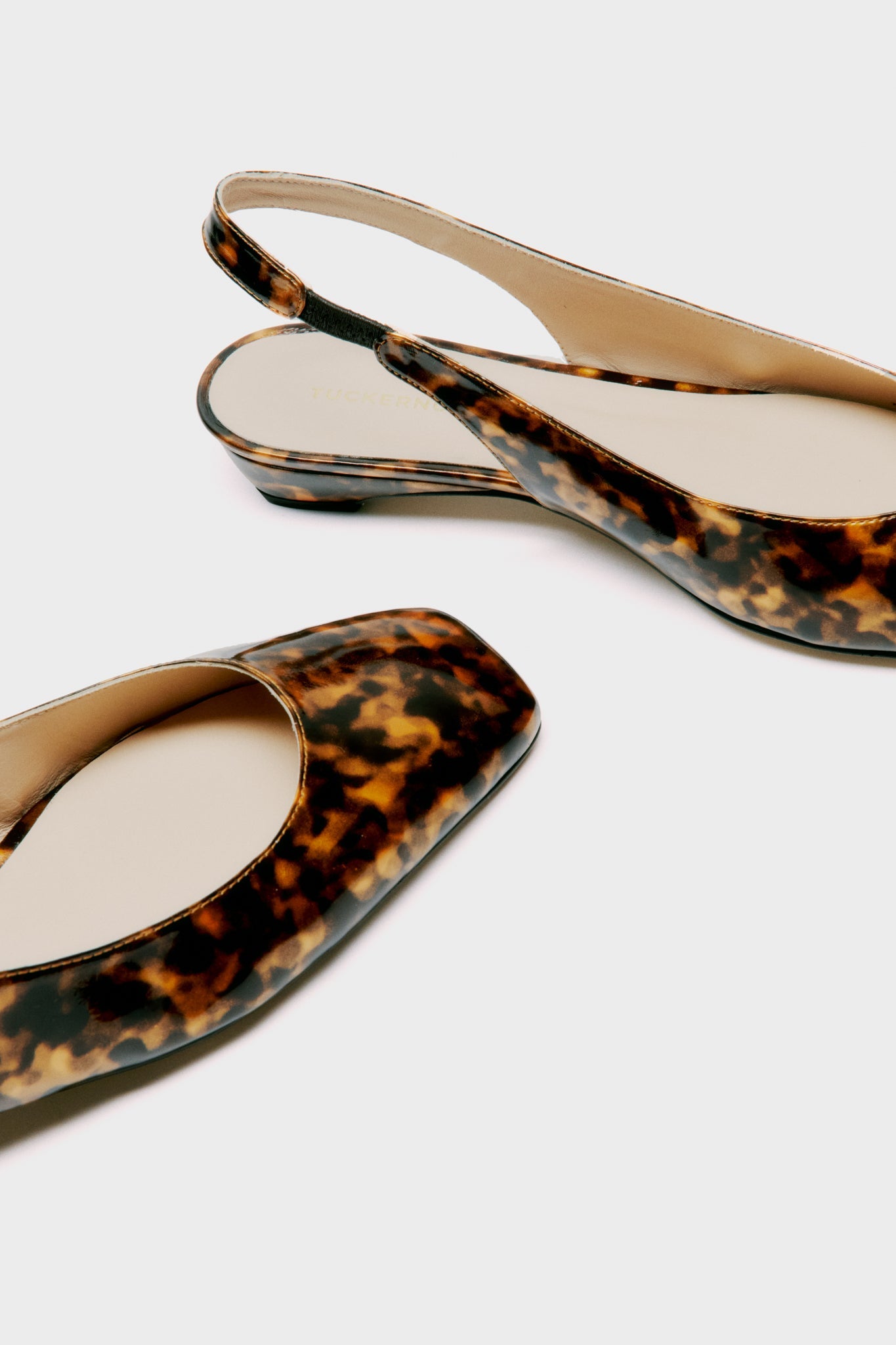  Tortoise Liv Slingback Flats