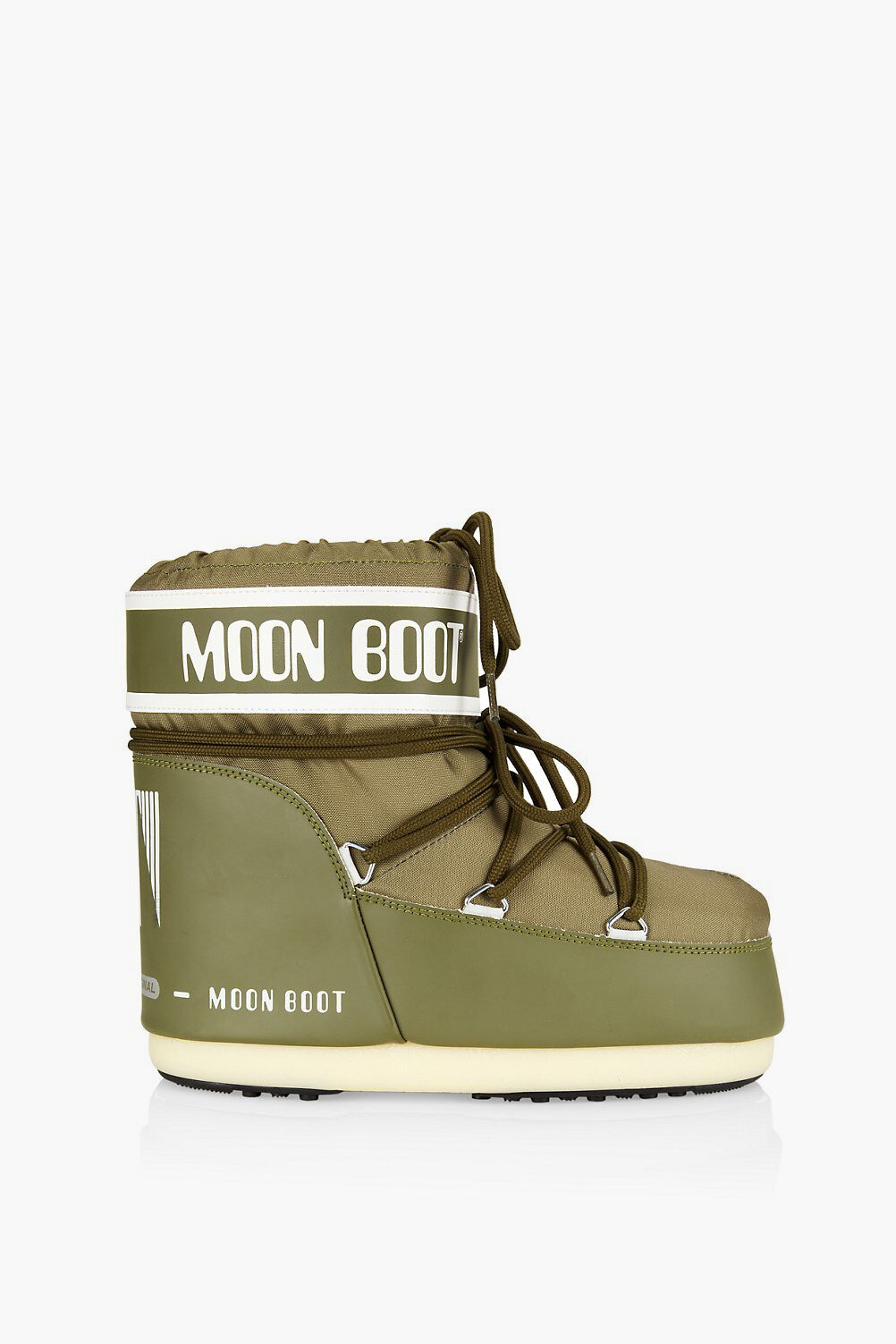 Moon Boot Khaki Icon Low Nylon