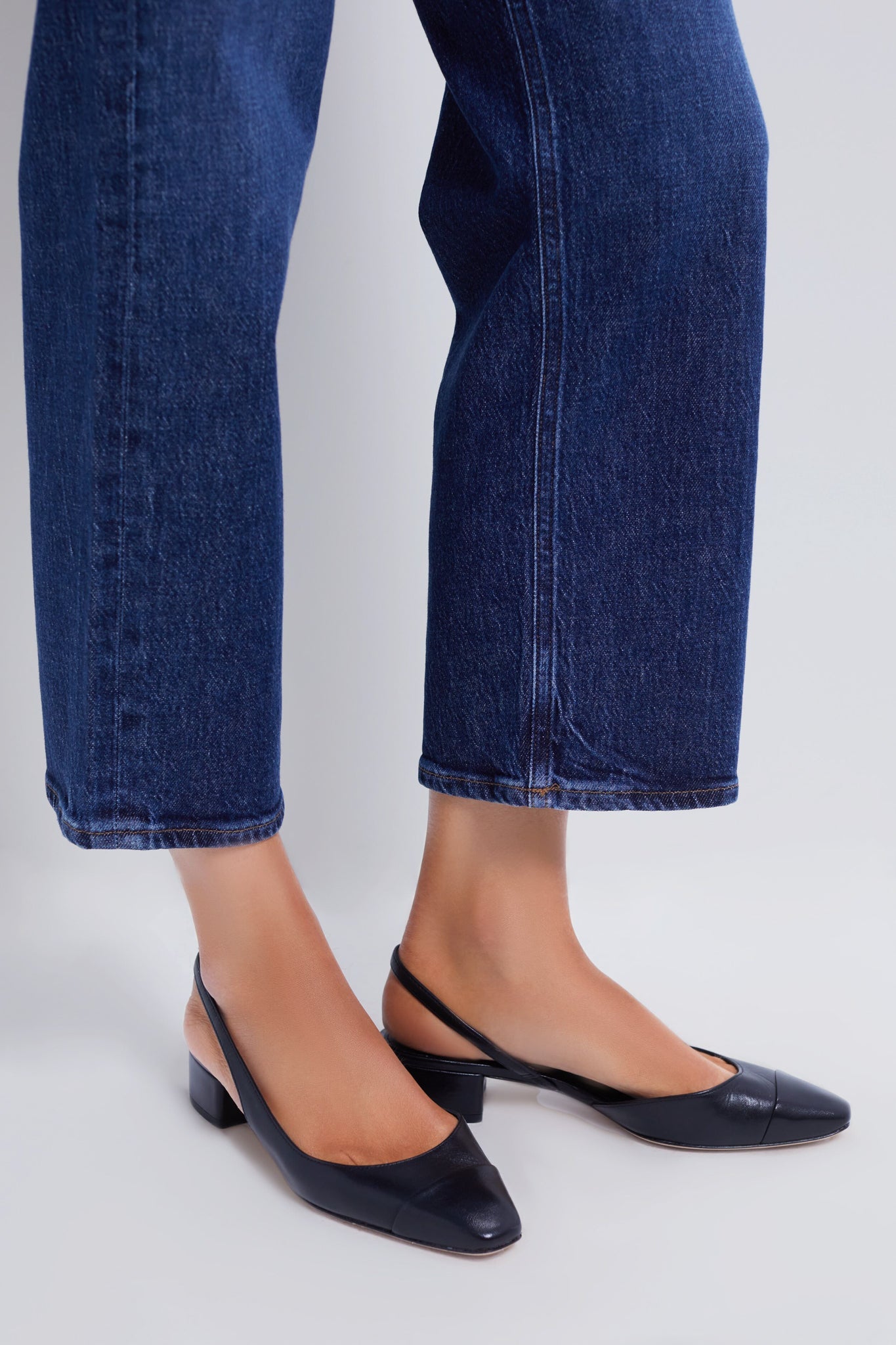 Veronica Beard Black Cecile Sling Back Flats