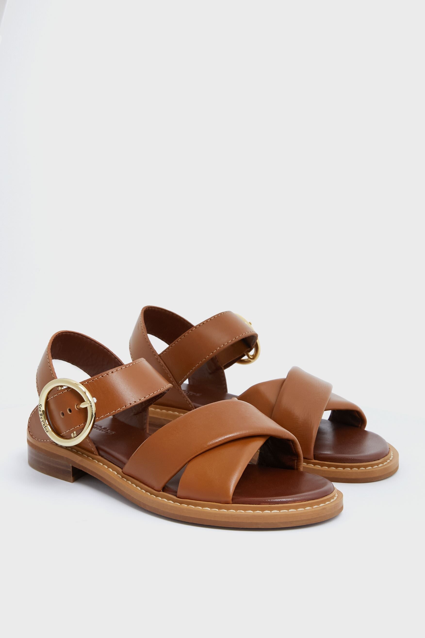 See By Chloé Tan Lyna Sandals
