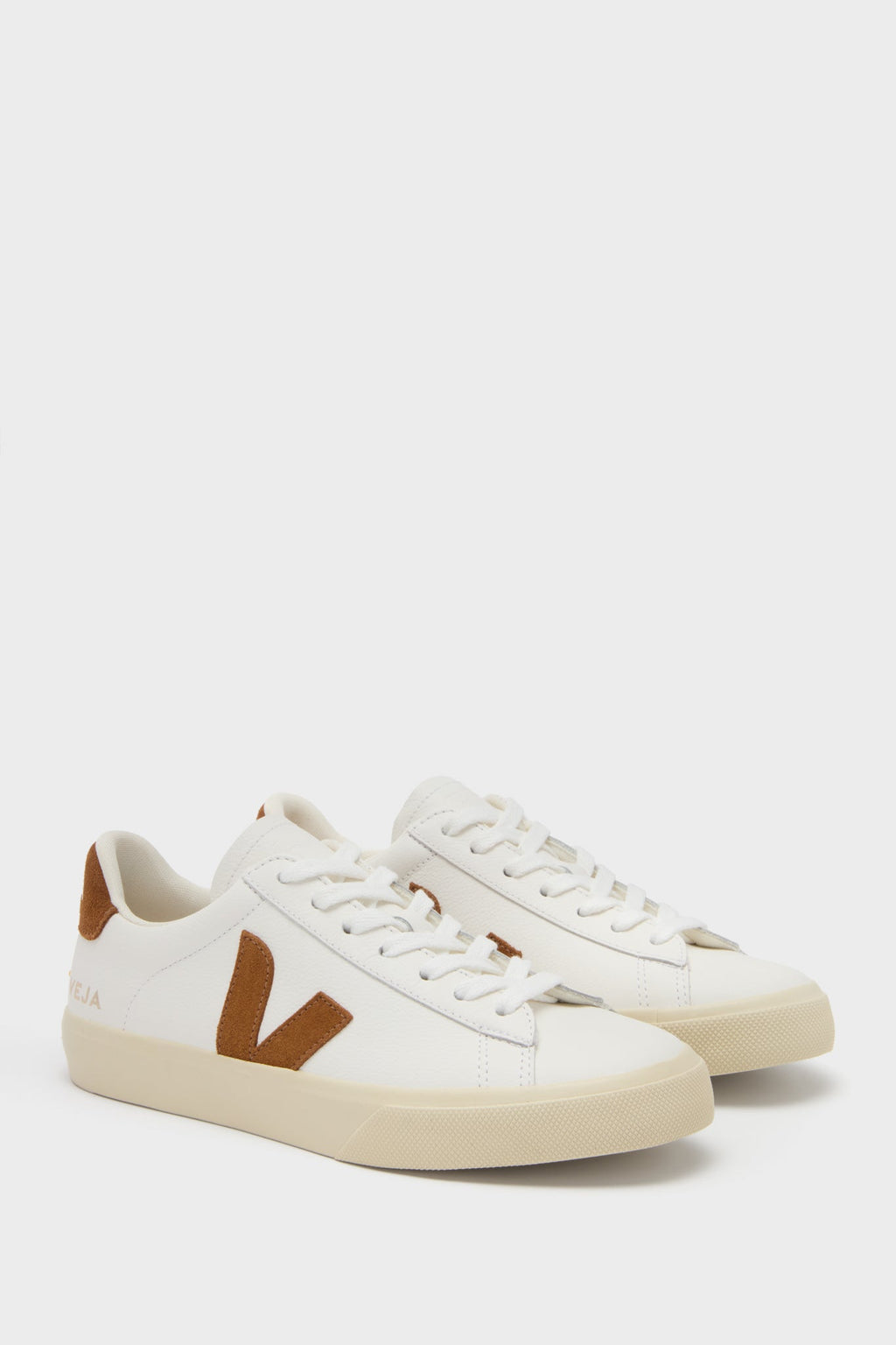 Veja White Cognac Campo Sneakers