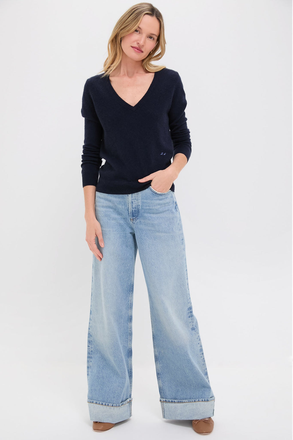 Loeffler Randall Safari Nappa Leonie Soft Ballet Flats