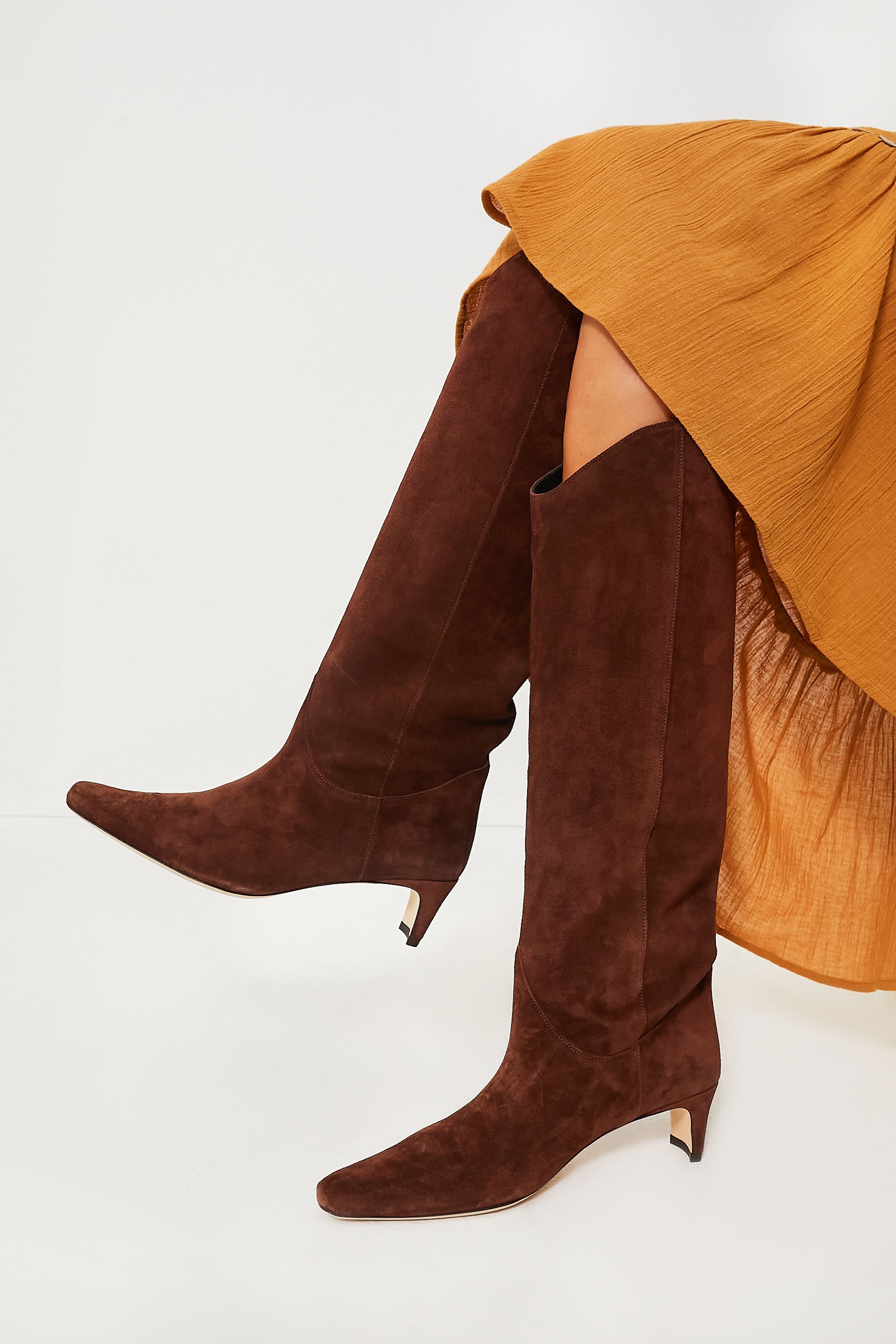 Staud Mahogany Western Wally Boot
