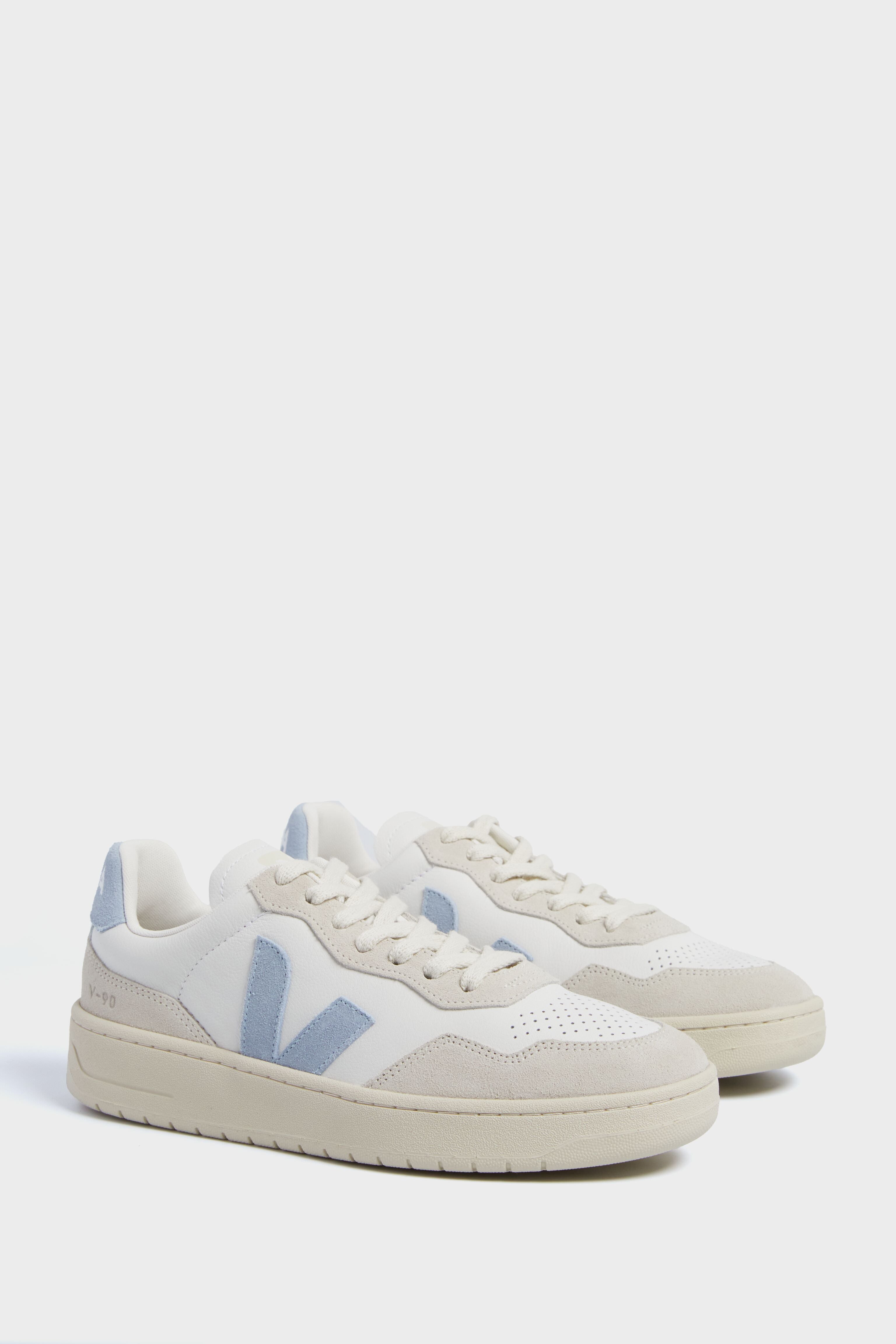 Veja Extra-White Steel V-90 Sneakers