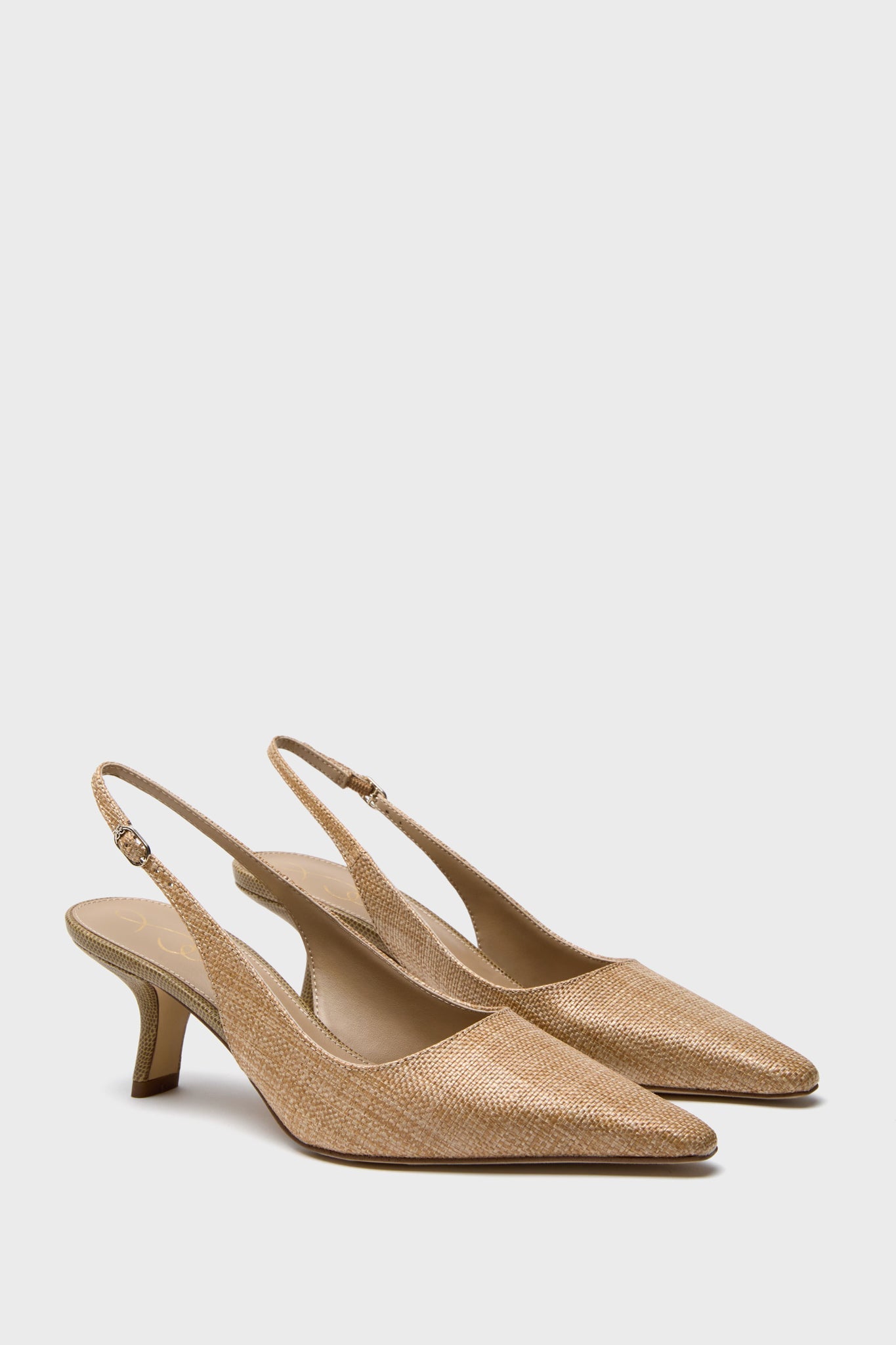 Sam Edelman Buff Tan Bianka Sling Back Heels