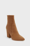 Loeffler Randall Cacao Isla Slim Ankle Booties