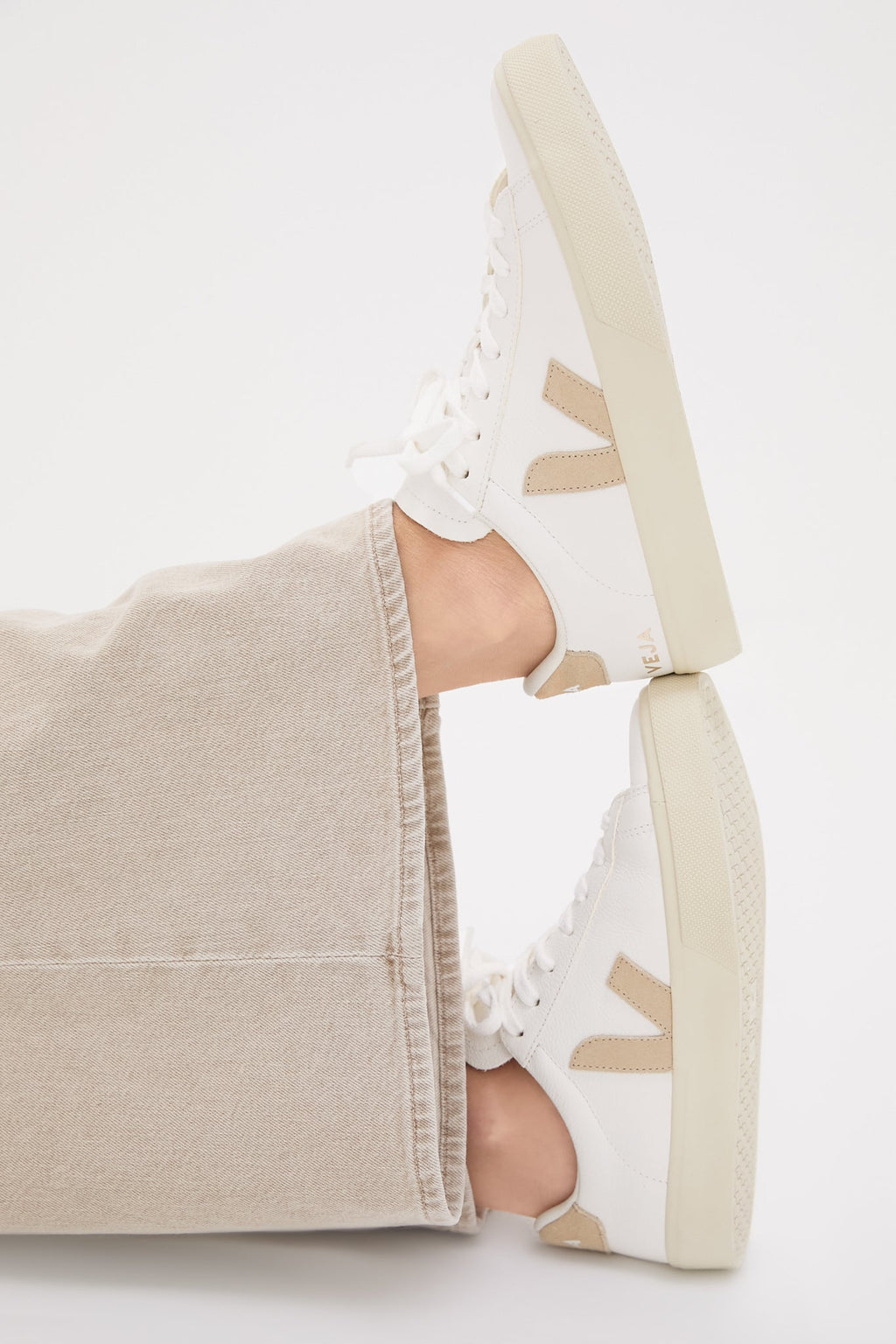 Veja Extra White Almond Campo Sneakers