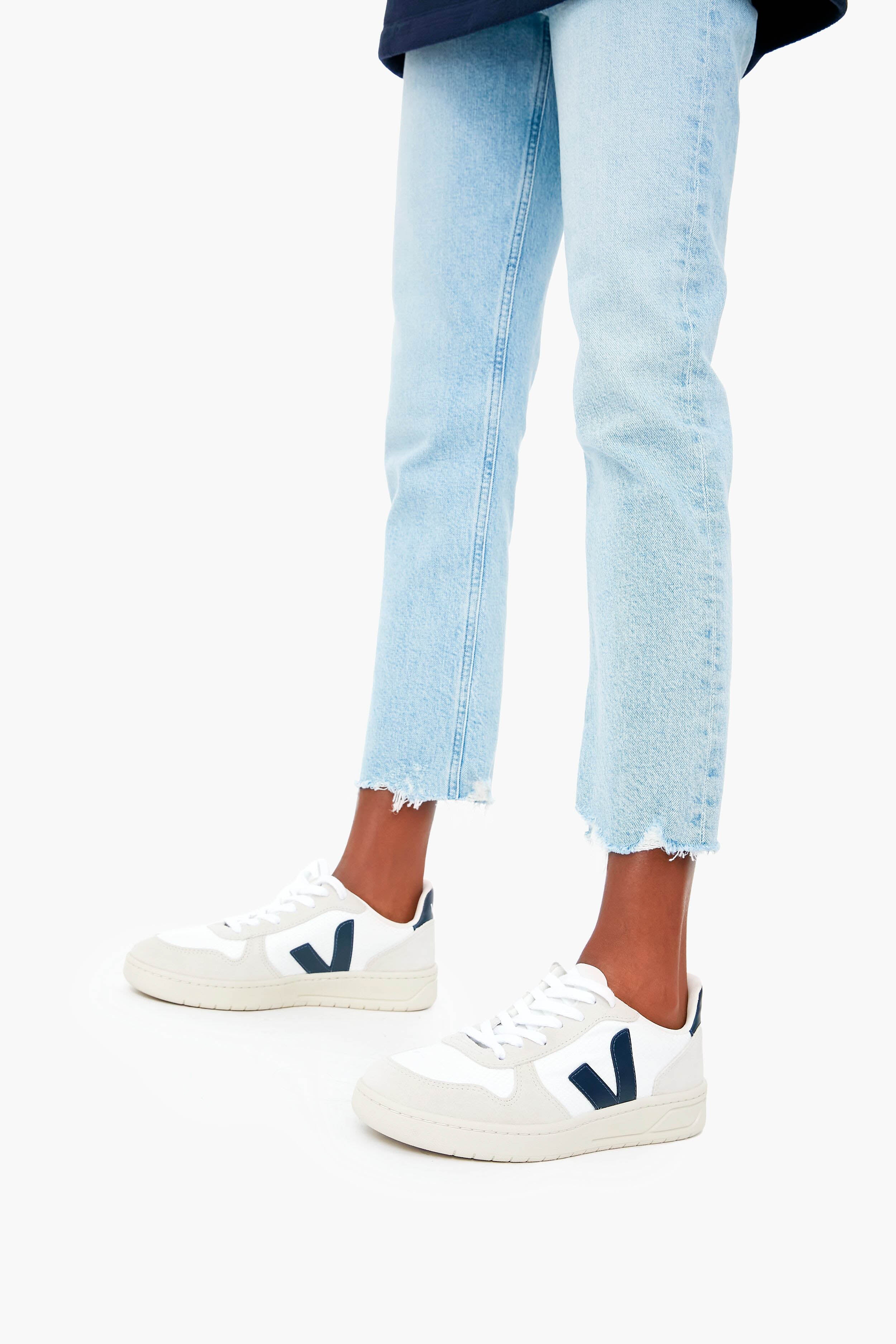 Veja White Nautico V-10 Sneakers