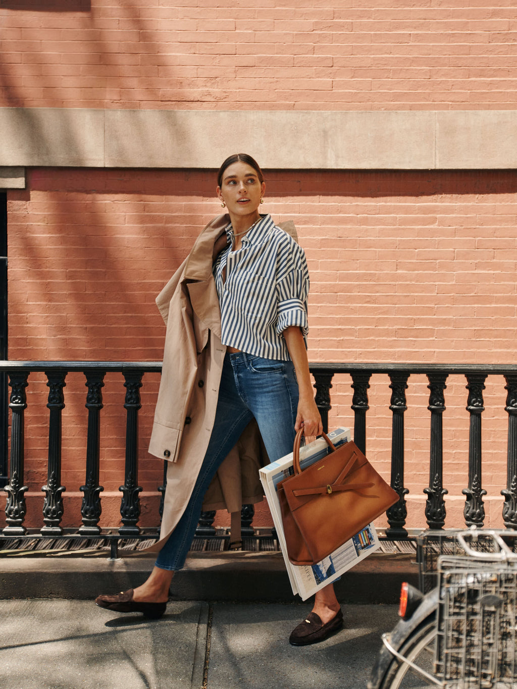 Veronica Beard Espresso Penny Loafers
