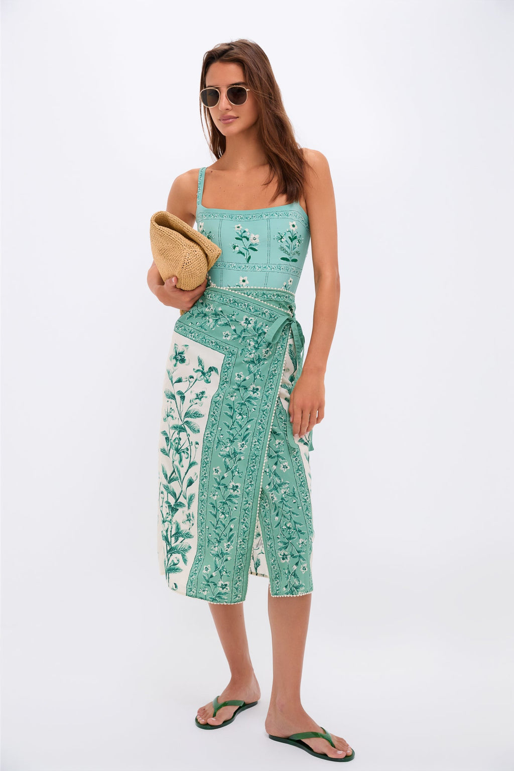 Ancient Greek Sandals Green Jelly Flip Flops