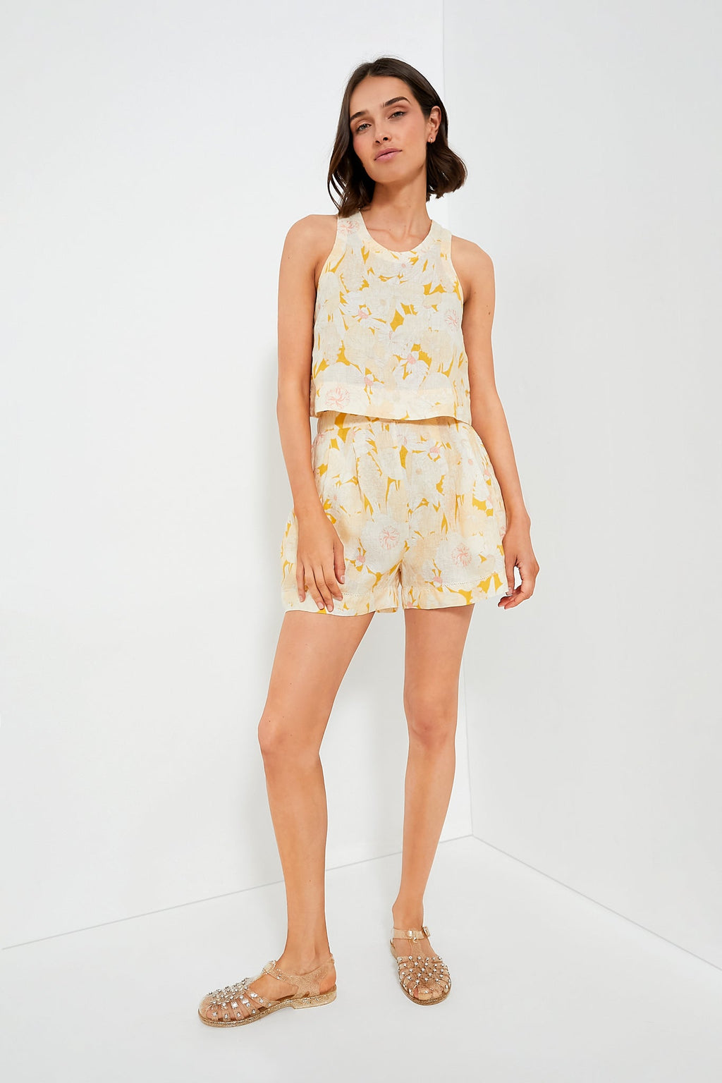 Loeffler Randall Champagne Rhys Jelly Sandals