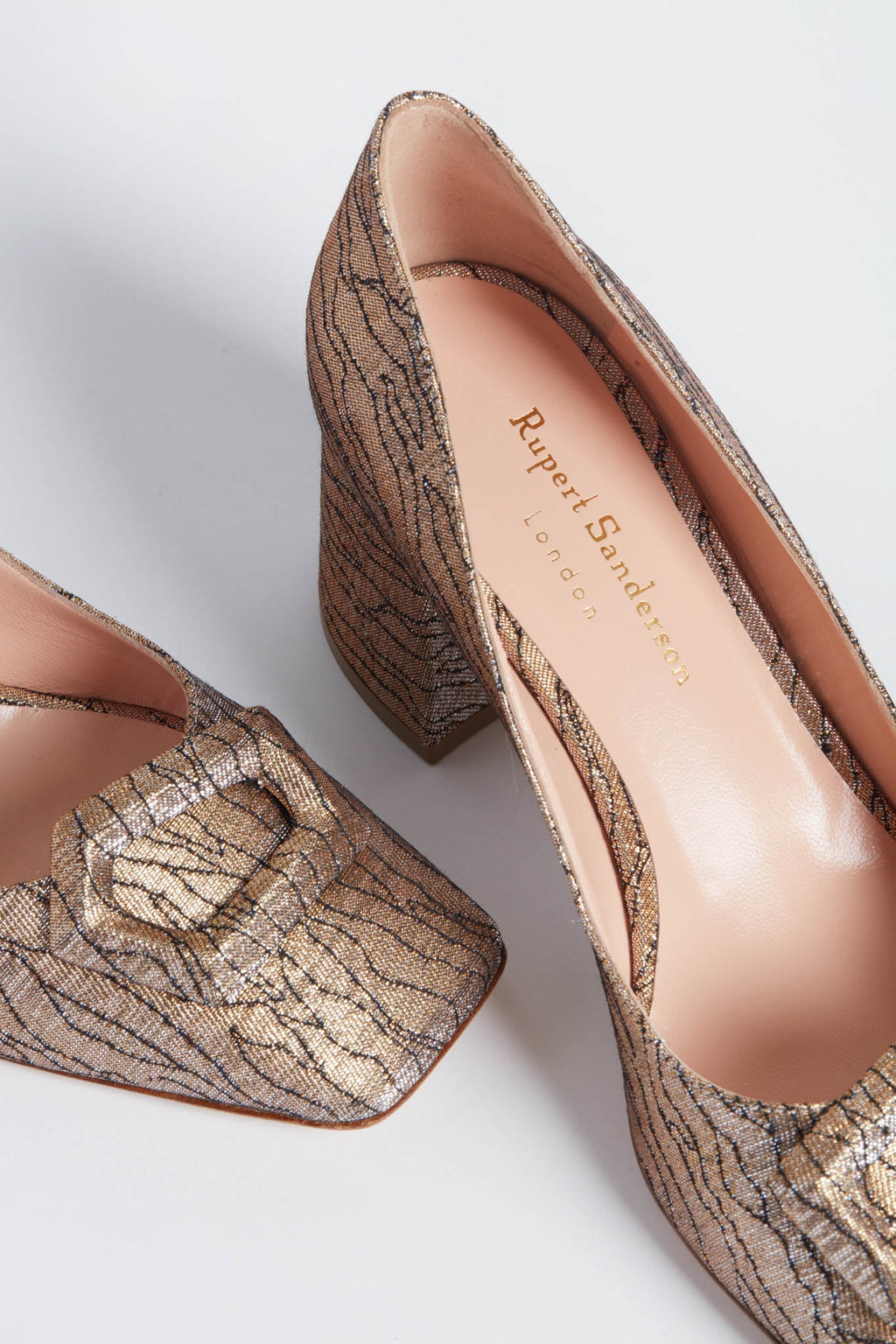  Multi Gold Naxos Heels
