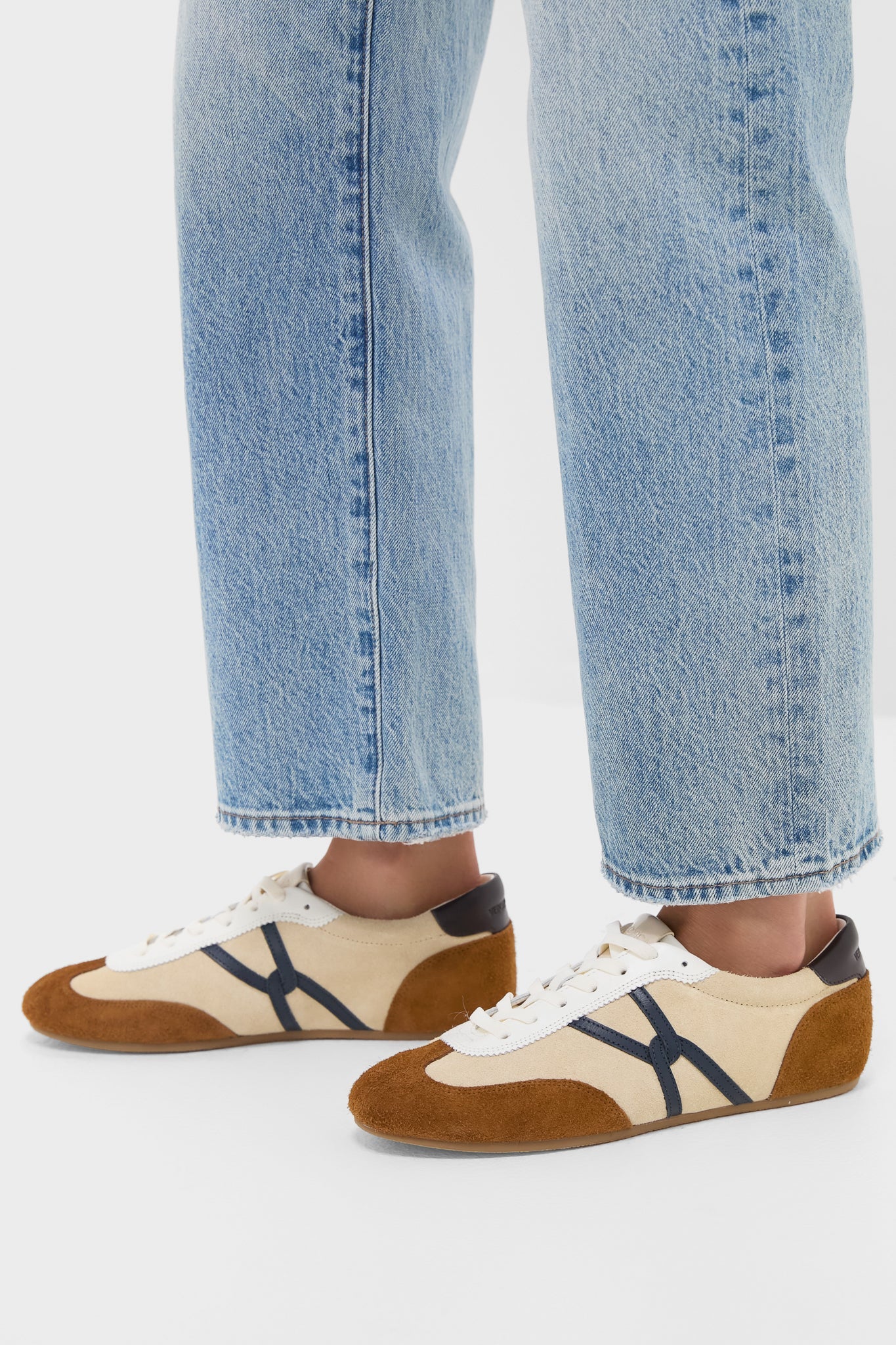 Veronica Beard Sand And Hazelwood Riviera Sneakers