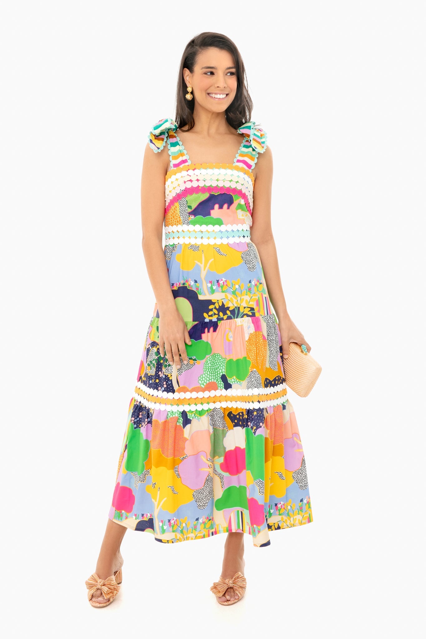 Loeffler Randall Bermuda Emilia Pleated Knot Mules