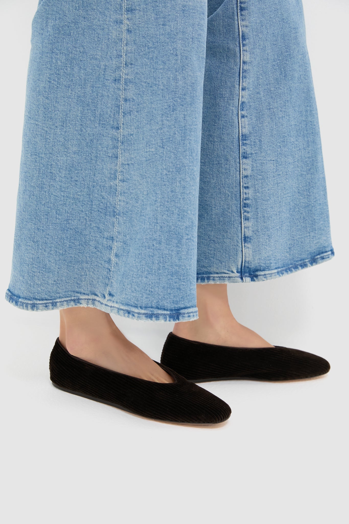  Chocolate Corduroy Regency Slippers