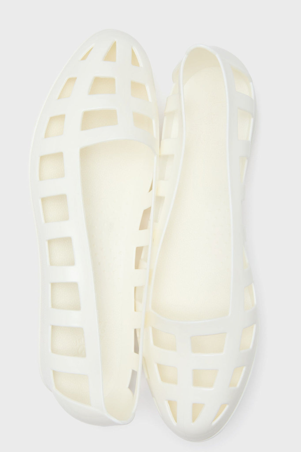 Ancient Greek Sandals White Elli Ballerina Flats