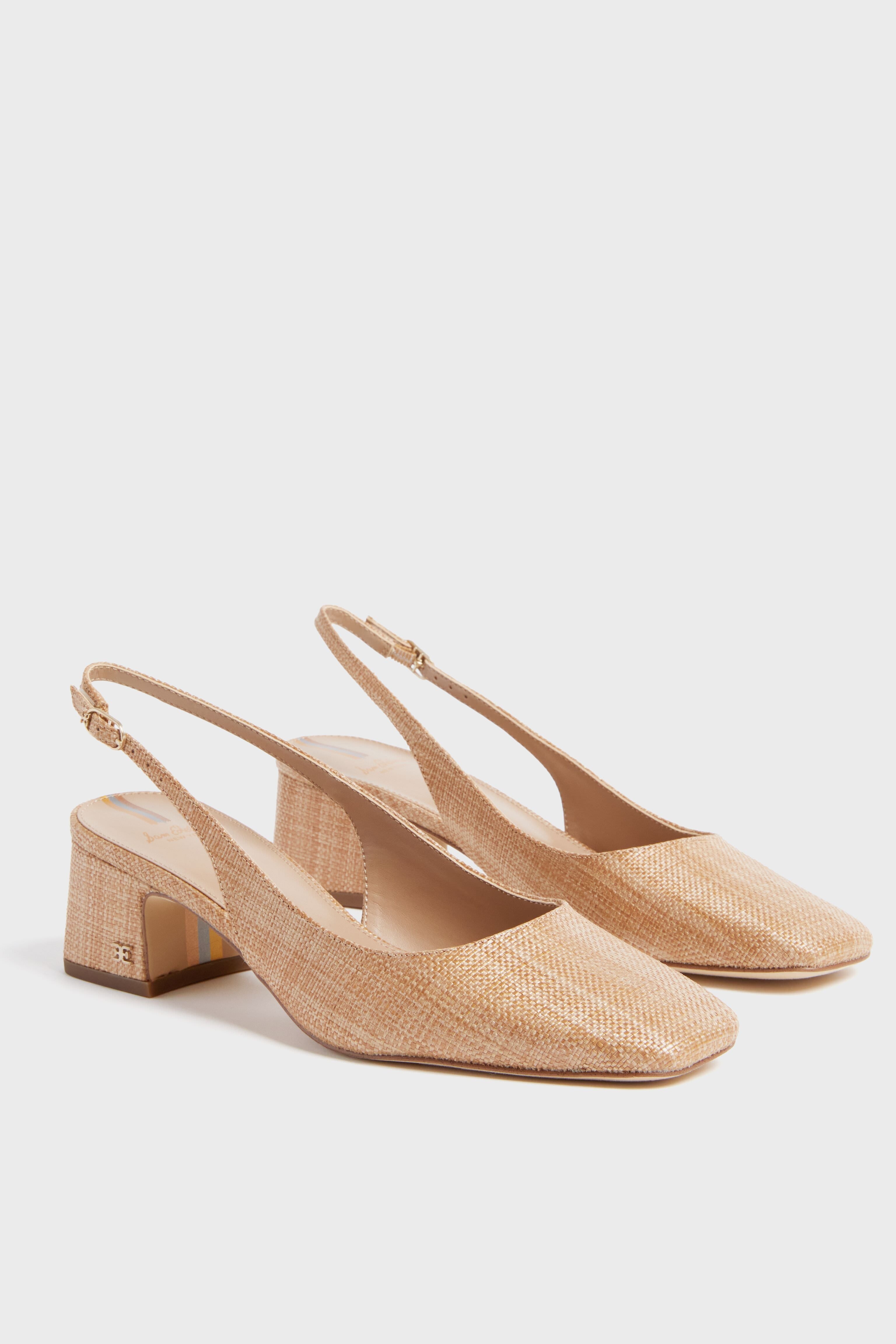 Sam Edelman Buff Tan Terra Heels